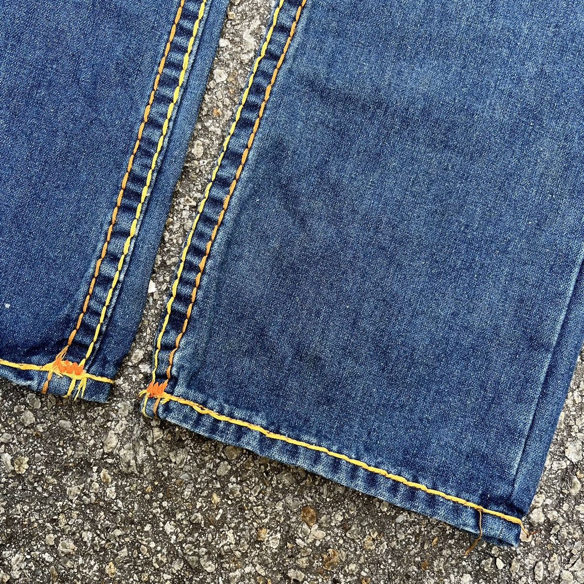 True Religion True Religion Billy Super T Jeans Big Stitch Low Rise Denim Size US 32 / EU 48 - 4 Thumbnail