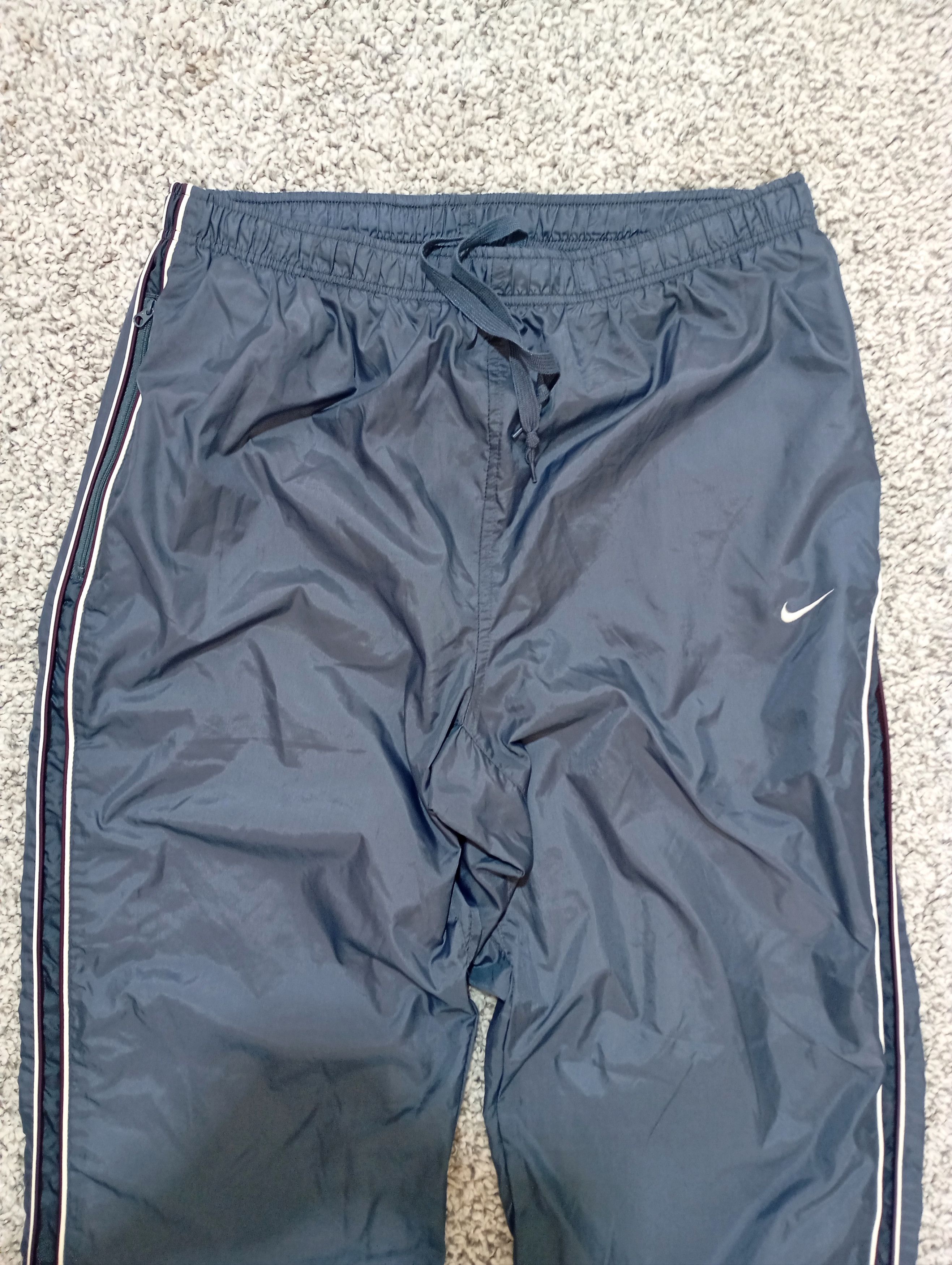 Nike NIKE 90's BAGGY SWOOSH LOGO TRACK PANTS RARE RETRO Y2K Size US 34 / EU 50 - 3 Thumbnail