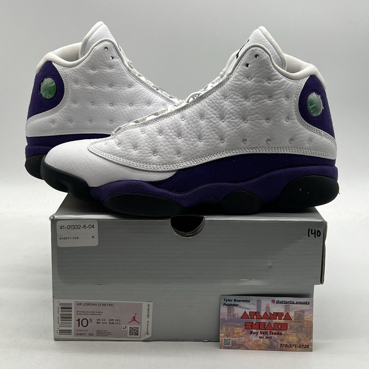 Jordan Brand Air Jordan 13 lakers Size US 10.5 / EU 43-44 - 1 Thumbnail