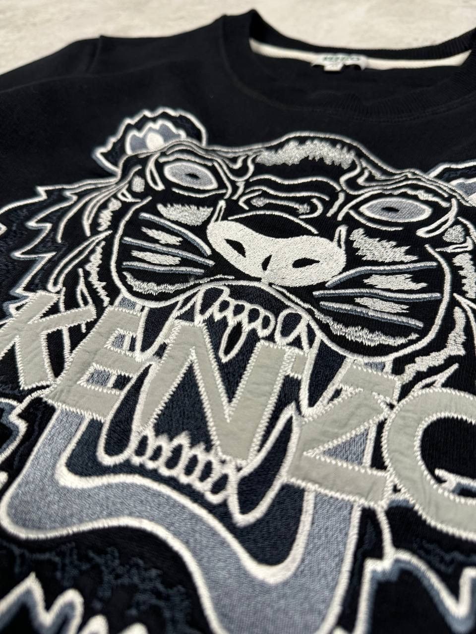Kenzo Kenzo Paris Women's Black Sweatshirt Tiger Logo Size M Size M / US 6-8 / IT 42-44 - 7 Thumbnail