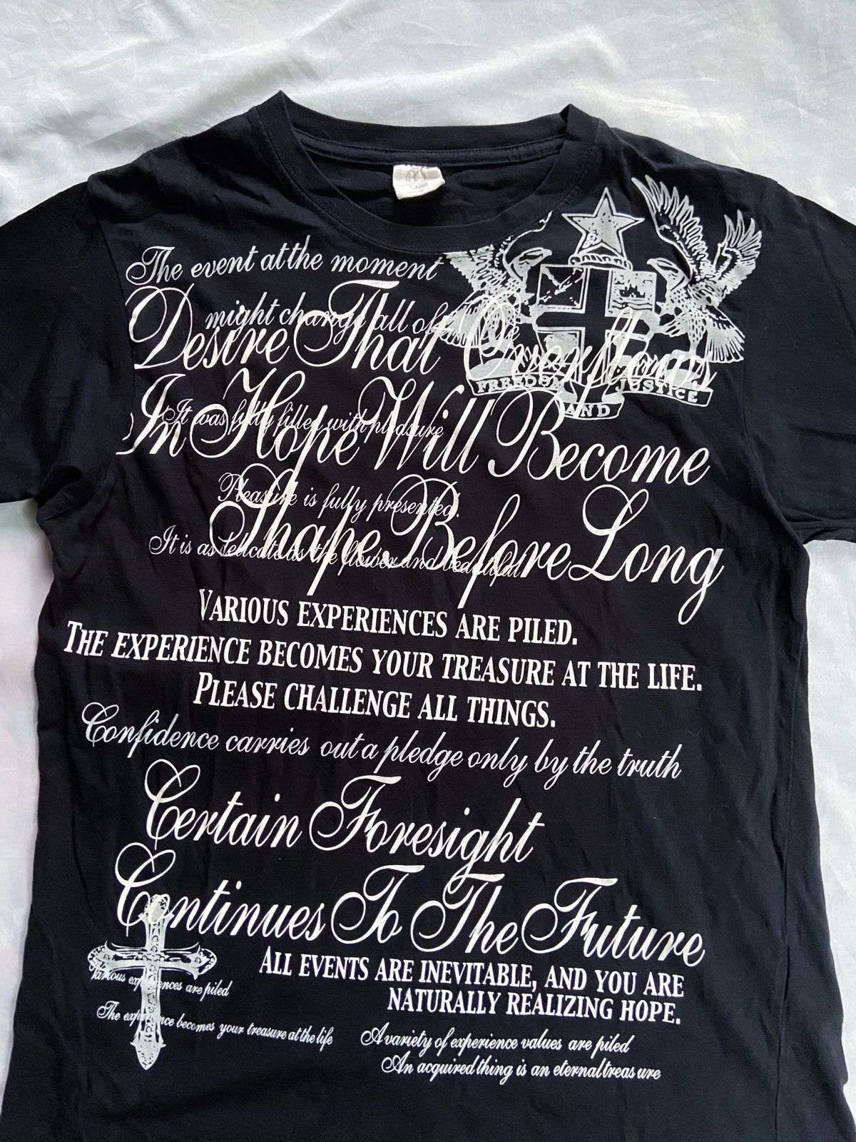 14th Addiction BEAUMONT CARR POEM TEE Size US M / EU 48-50 / 2 - 2 Thumbnail