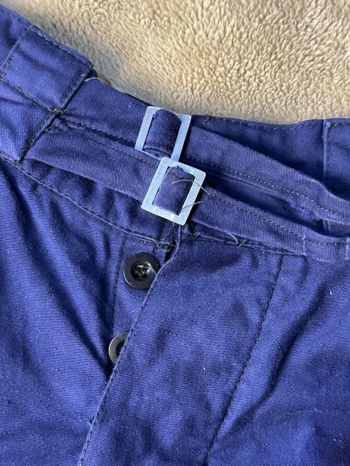 Vintage 1960s Italian Army Gurkha shorts Size US 27 - 3 Thumbnail