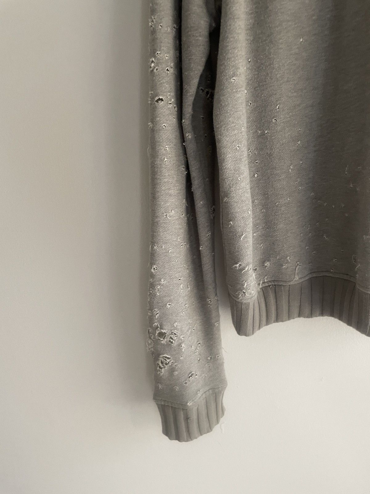 Amiri 2015 Shotgun Distressed Sweatshirt Size US S / EU 44-46 / 1 - 13 Thumbnail