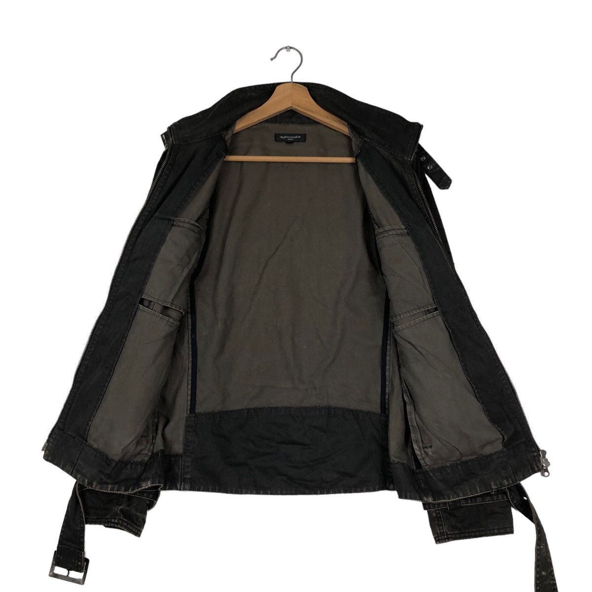 Hysteric Glamour 🔥Biker Jacket Parachute Bondage Design Belt Cuteacute Japan Size US M / EU 48-50 / 2 - 13 Thumbnail