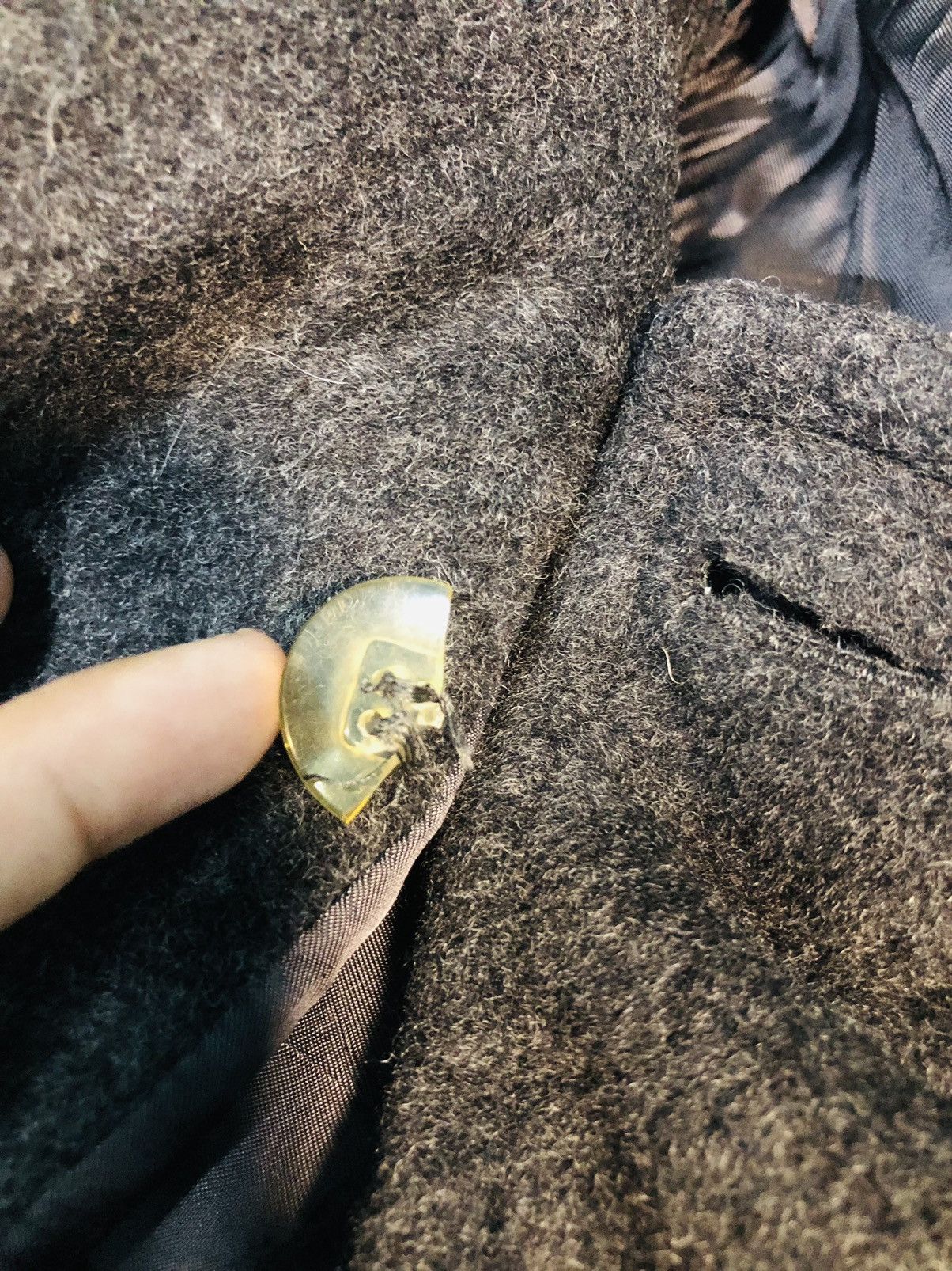 Japanese Brand Prismalei Double Brested Long Jacket (8) Size US M / EU 48-50 / 2 - 10 Thumbnail