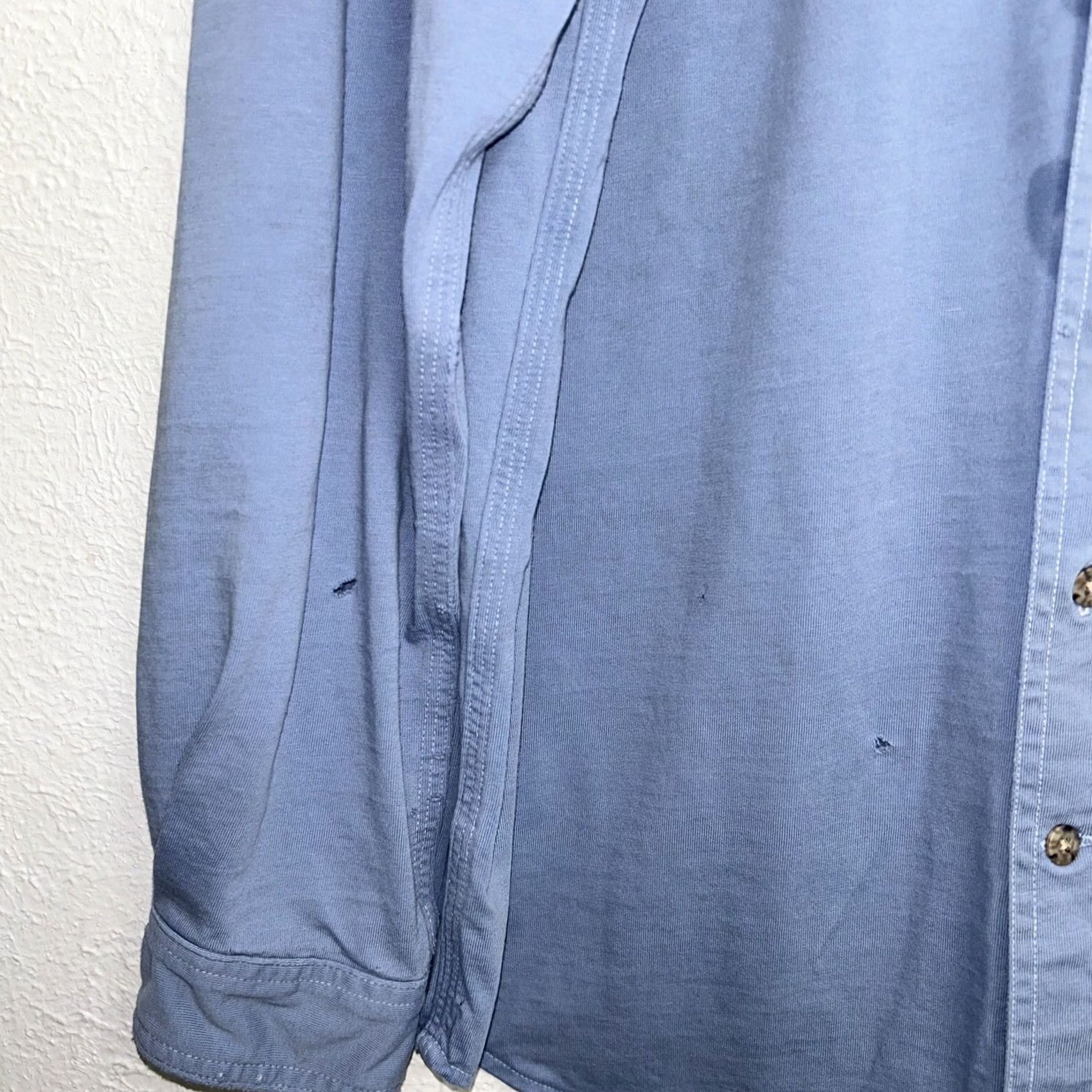 Carhartt Carhartt Button-Down Shirt Blue Long Sleeve Men L Button-Up Casual Workwear Shirt Size US L / EU 52-54 / 3 - 4 Thumbnail