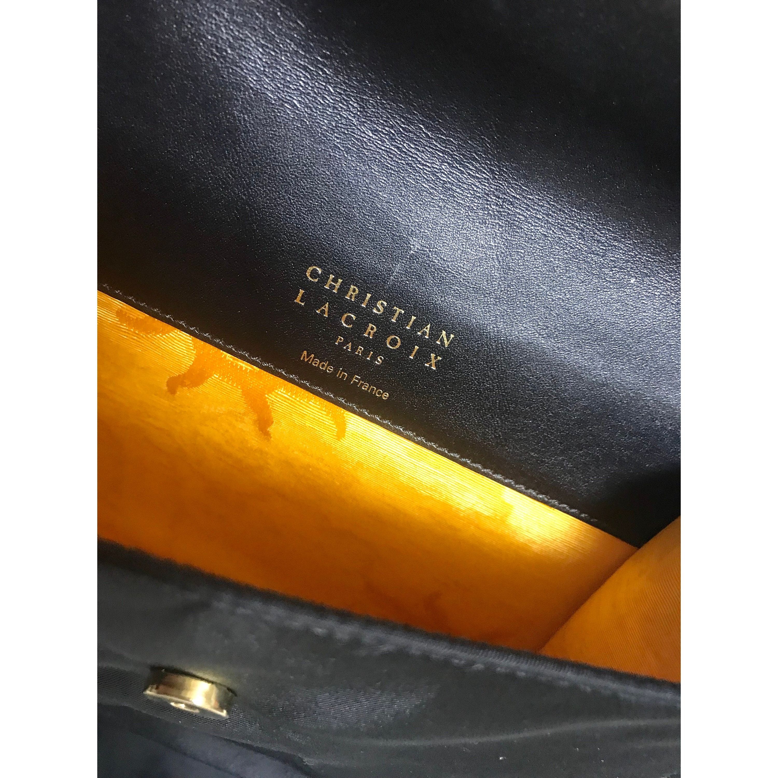 Christian Lacroix Vintage Christian Lacroix enamel and nylon combo clutch Size ONE SIZE - 9 Thumbnail