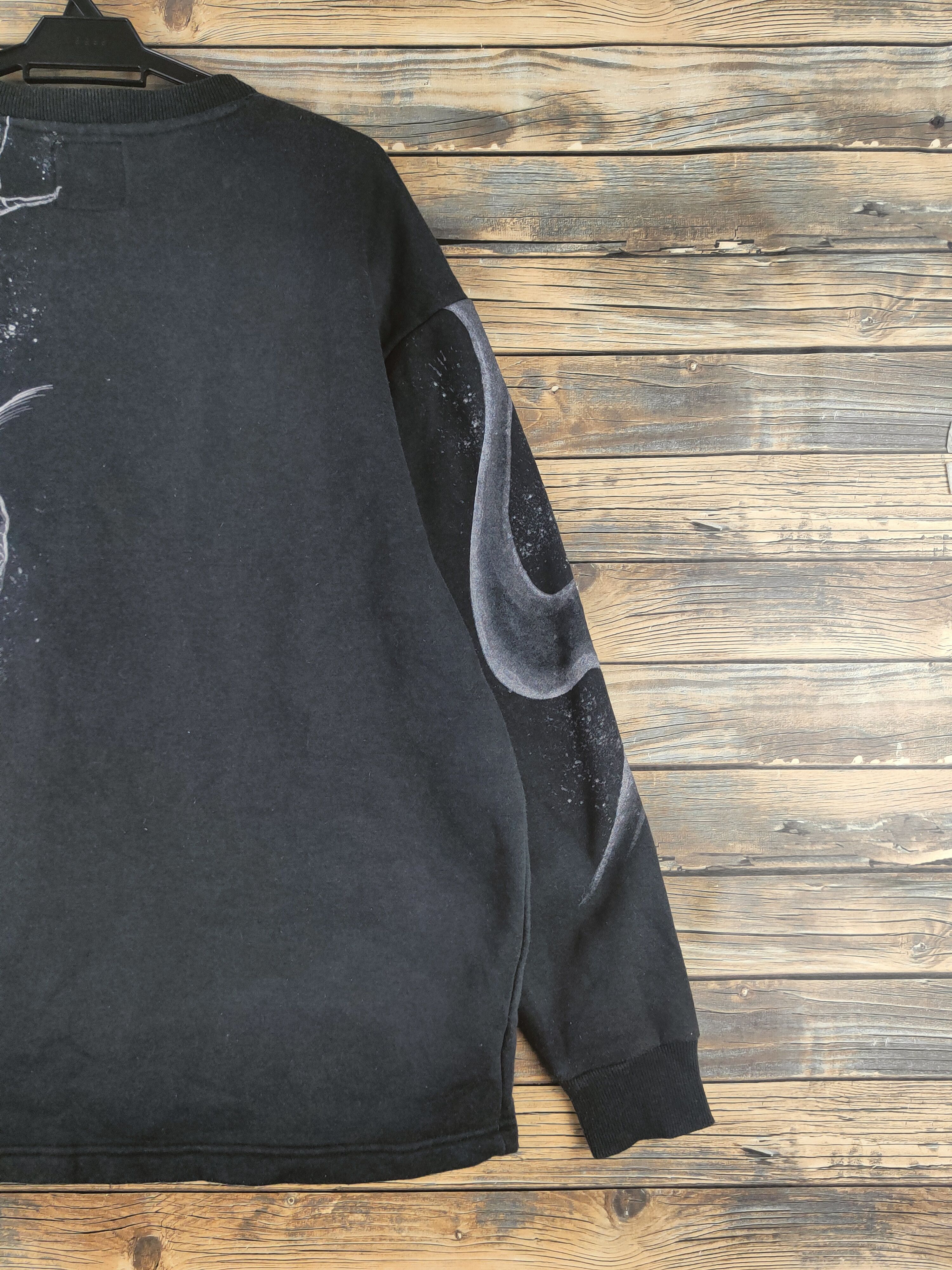 Japanese Brand DL Juraku Black Dragon Sweatshirts #46-029 Size US XL / EU 56 / 4 - 12 Thumbnail