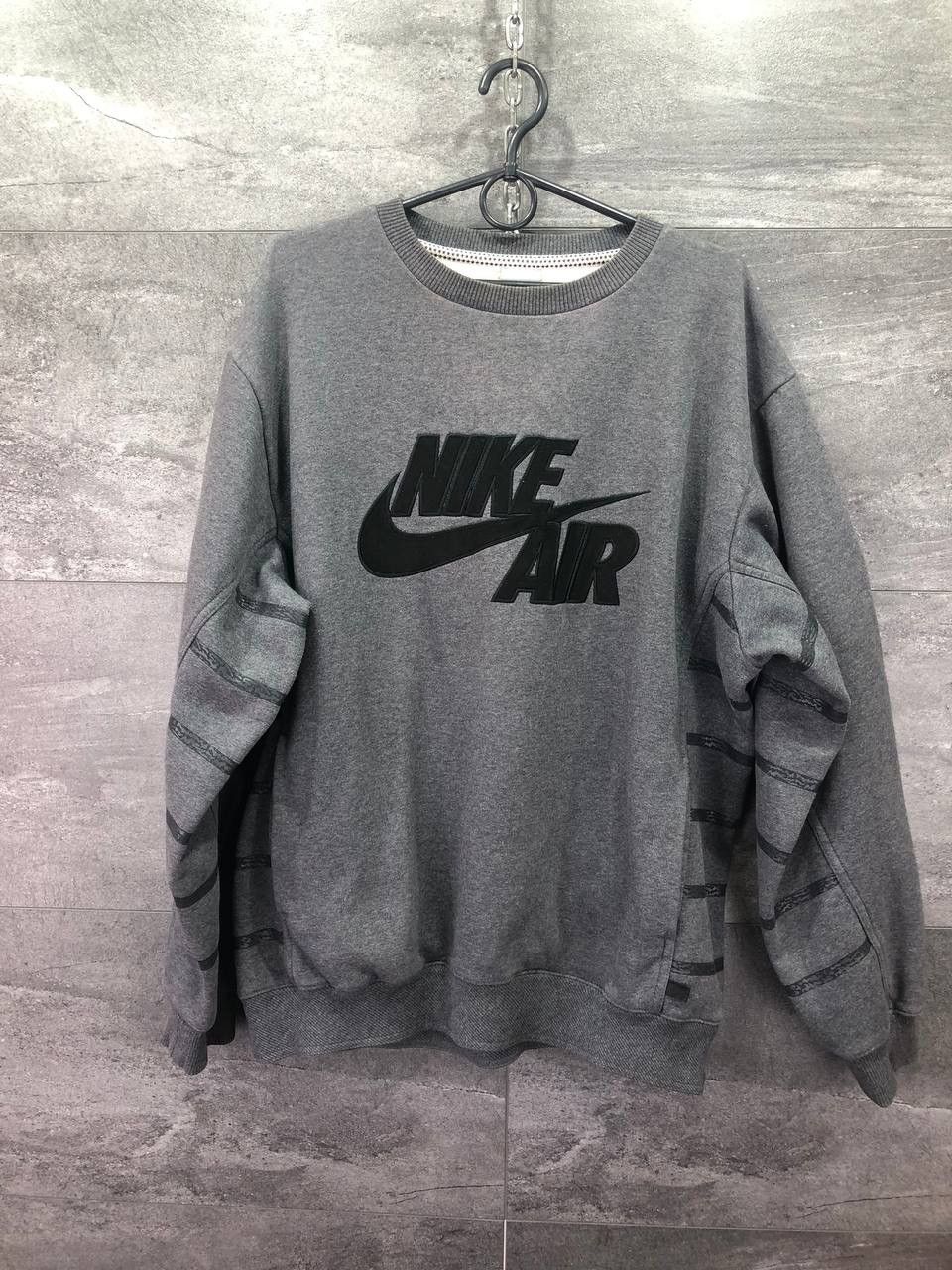 Other Nike Vintage Spellout Sweatshirt Grey Men's Size M Size US M / EU 48-50 / 2 - 1 Thumbnail