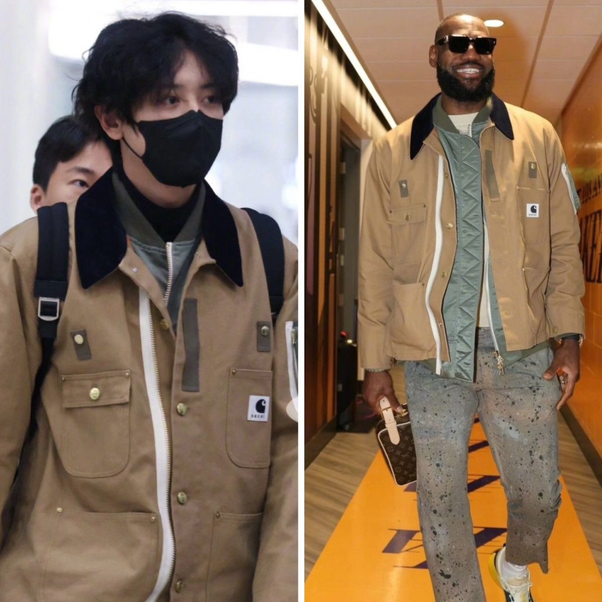Carhartt Wip × Sacai Sacai x Carhartt WIP FW23 Patchwork Jacket Size US M / EU 48-50 / 2 - 3 Thumbnail
