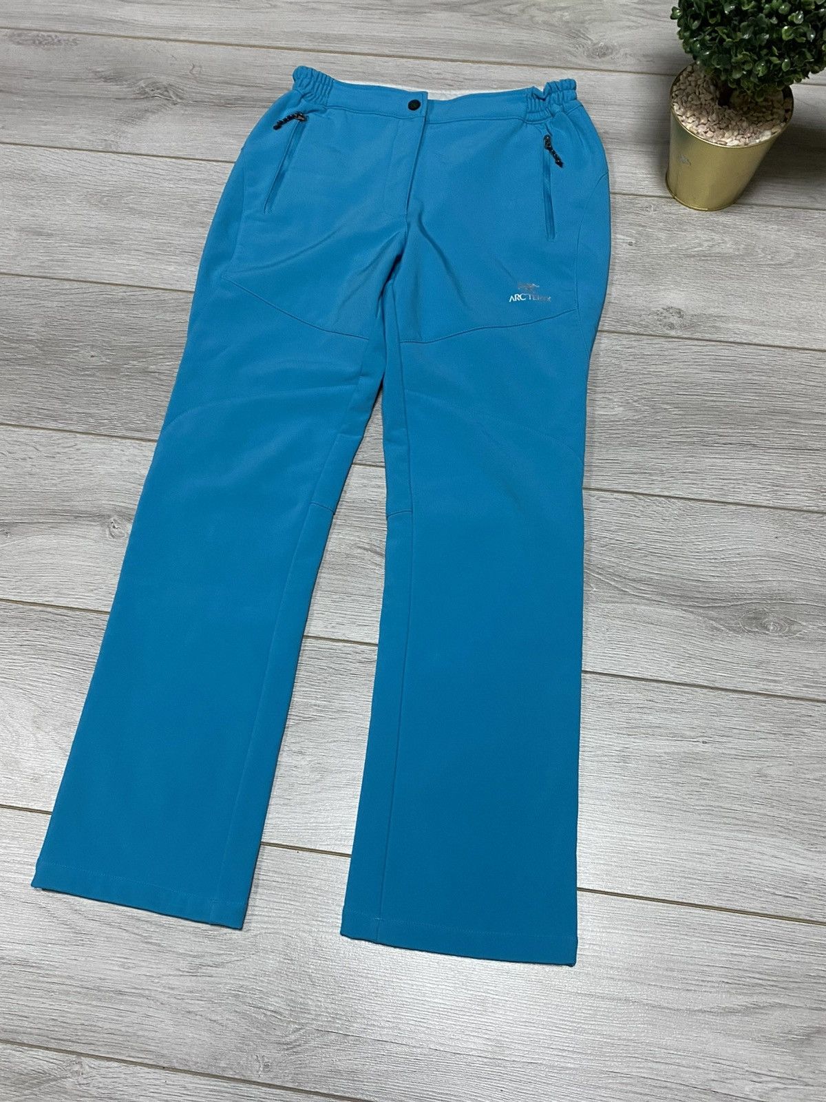 Arc'teryx Arcteryx wind-stopper Soft-shell fleece pants bird Size 30" / US 8 / IT 44 - 2 Thumbnail