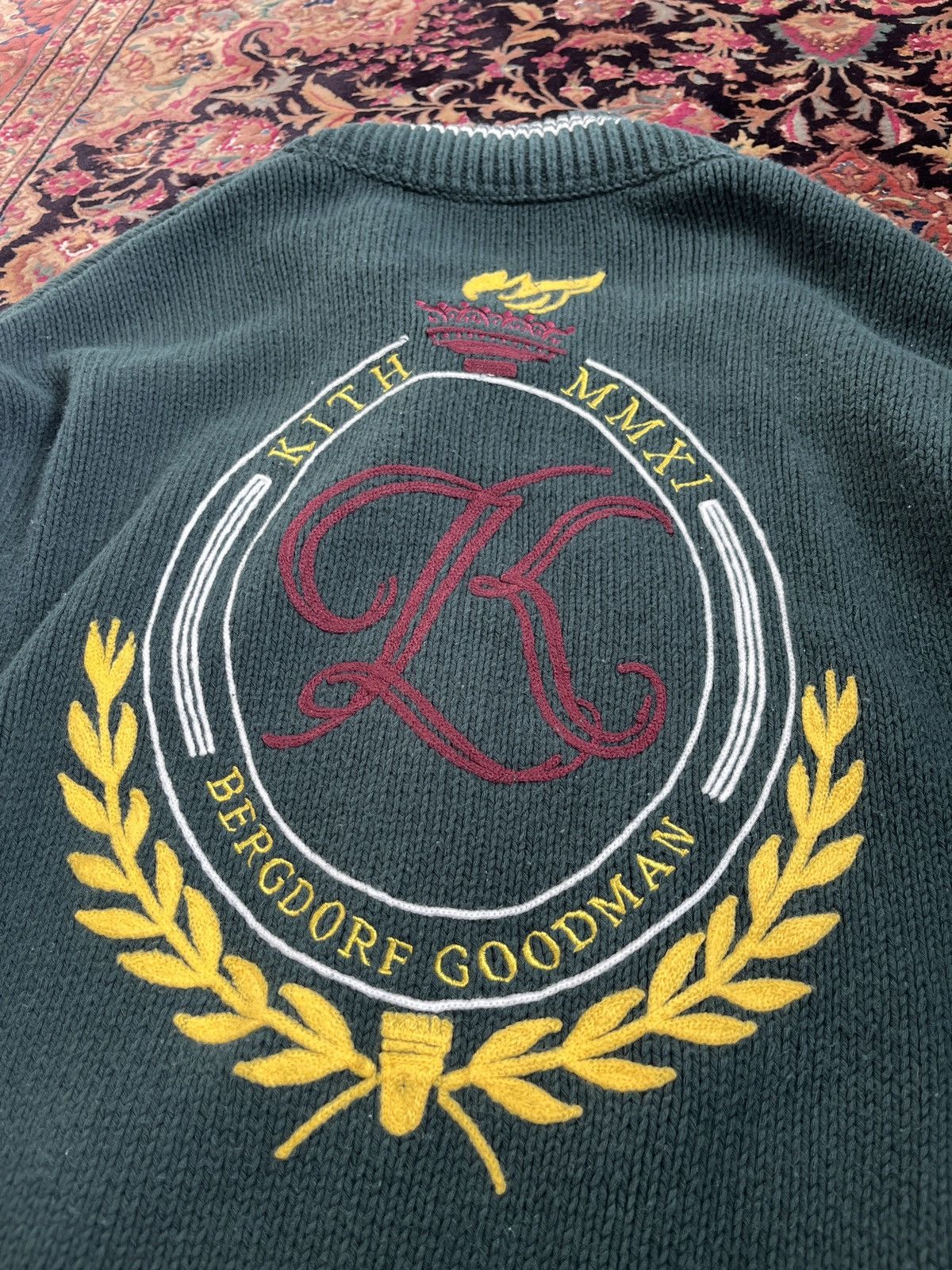 Bergdorf Goodman × Kith Kith Bergdorf Goodman Wool Coaches Jacket Size US XL / EU 56 / 4 - 4 Thumbnail