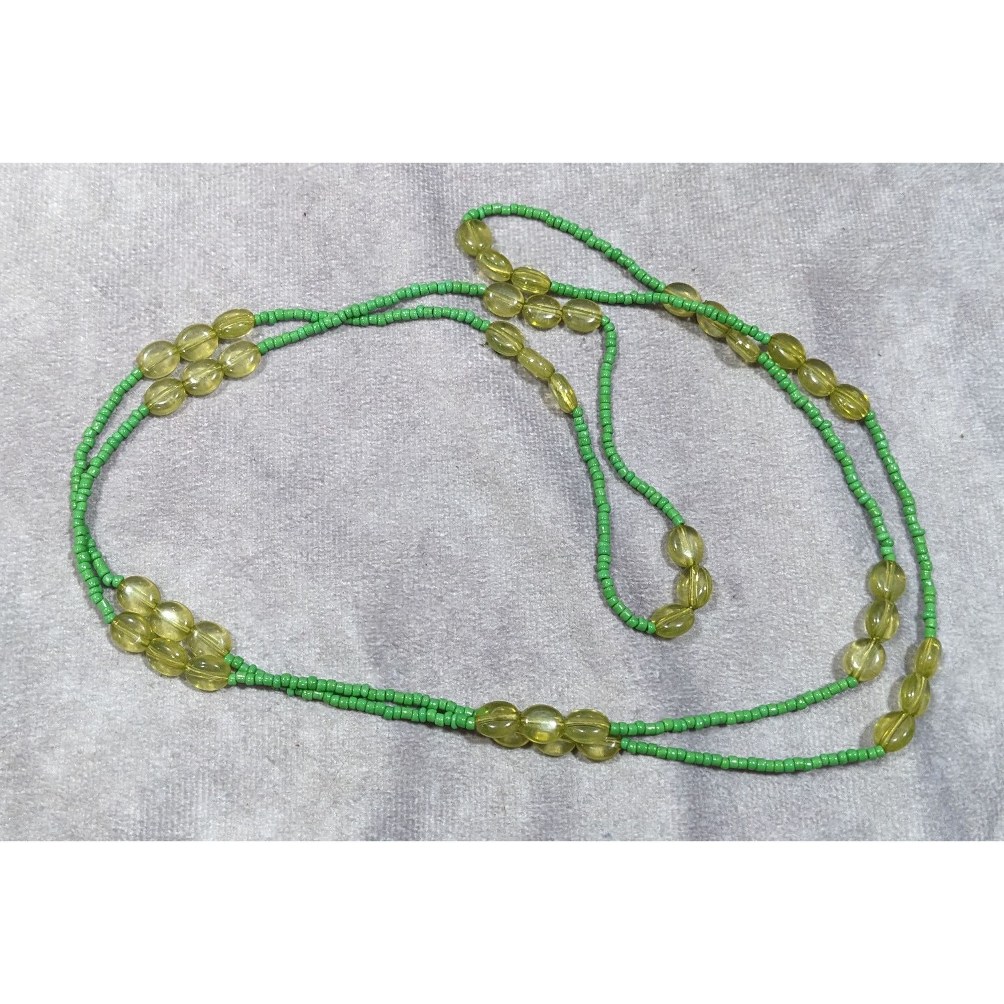Other Cottagecore Casual Green Glass Beaded Necklace Size ONE SIZE - 8 Thumbnail