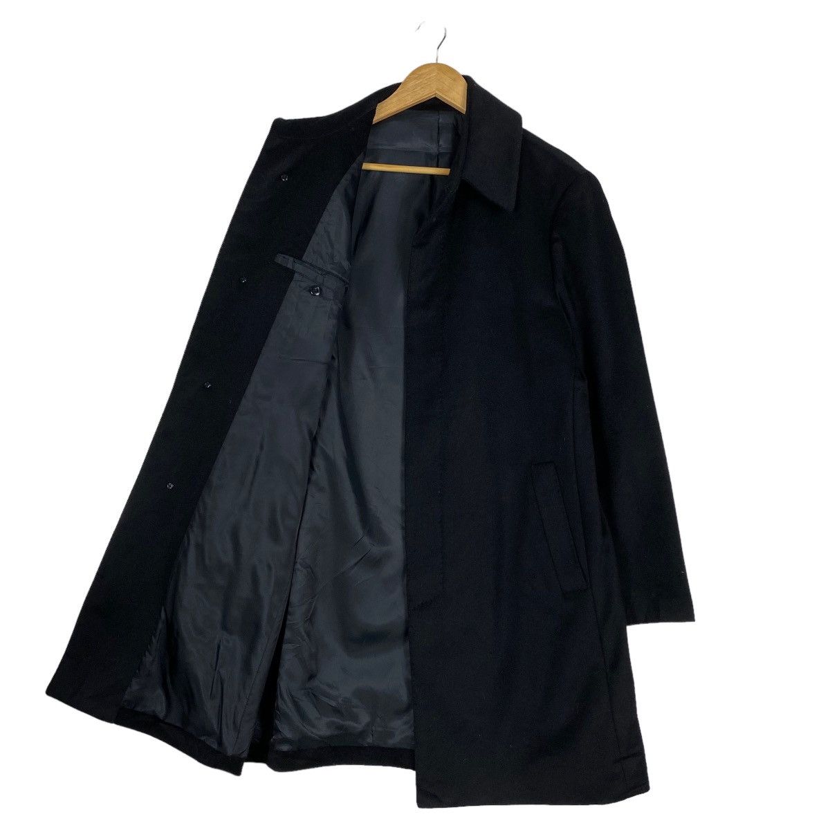 image of Comme Ca Ism Comme Ca Du Mode Long Coat Size M in Black, Men's