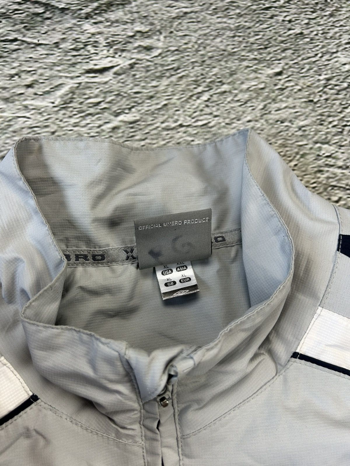 Umbro × Vintage Umbro Northern Ireland vintage track jacket grey Nationwide Size US XL / EU 56 / 4 - 5 Thumbnail