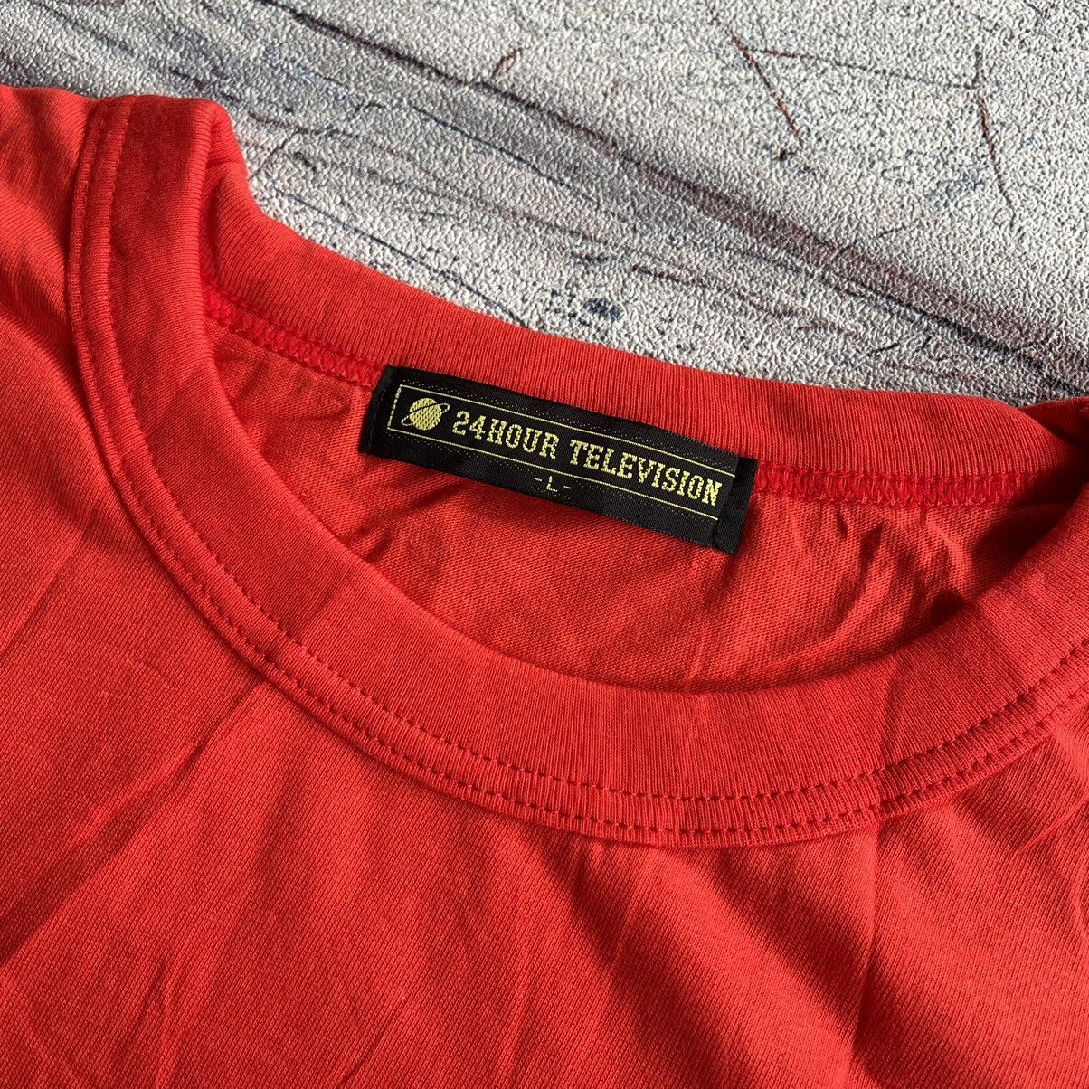 Japanese Brand DS SET OF 2 Bape 24 hour television “ orange L yellow S “ Size US L / EU 52-54 / 3 - 4 Thumbnail