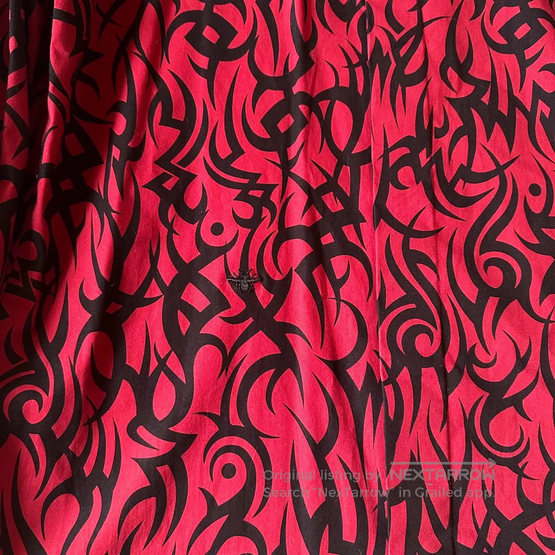 Dior Dior Homme 18fw Red Thorns Bee Shirt. Size US S / EU 44-46 / 1 - 2 Thumbnail