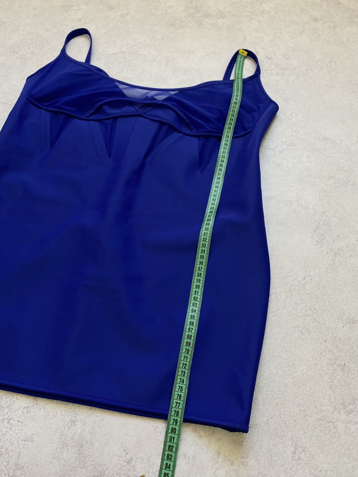 H&M × Mugler MUGLER X H&M Blue Corset Body Con Mini Dress Size XL Size XL / US 12-14 / IT 48-50 - 11 Thumbnail