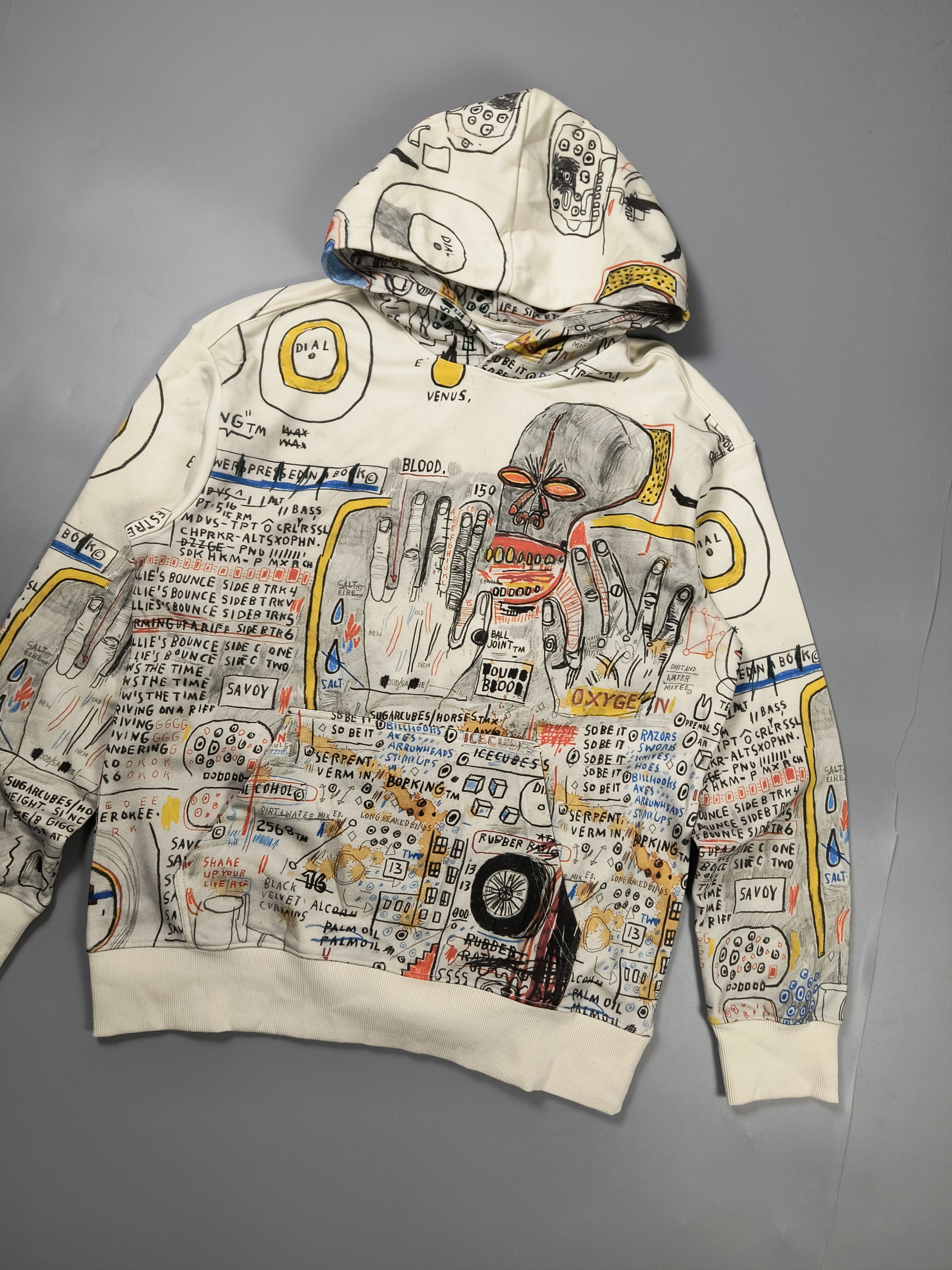 H&M × Jean-Michel Basquiat × Who Decides War H&M x Jean Michel Basquiat Who Decides War hoodie sweatshirt Size US M / EU 48-50 / 2 - 3 Thumbnail