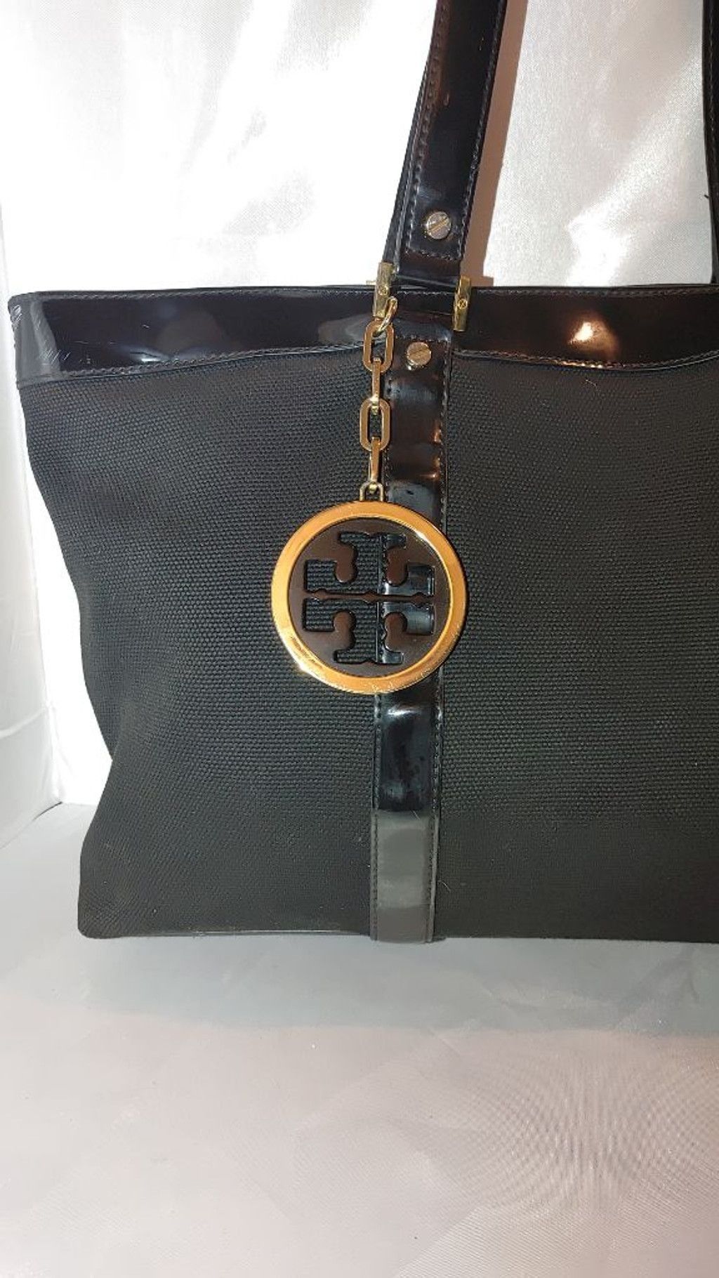Tory Burch Tory Burch Vintage Jane Canvas Tote Bag Size ONE SIZE - 3 Thumbnail