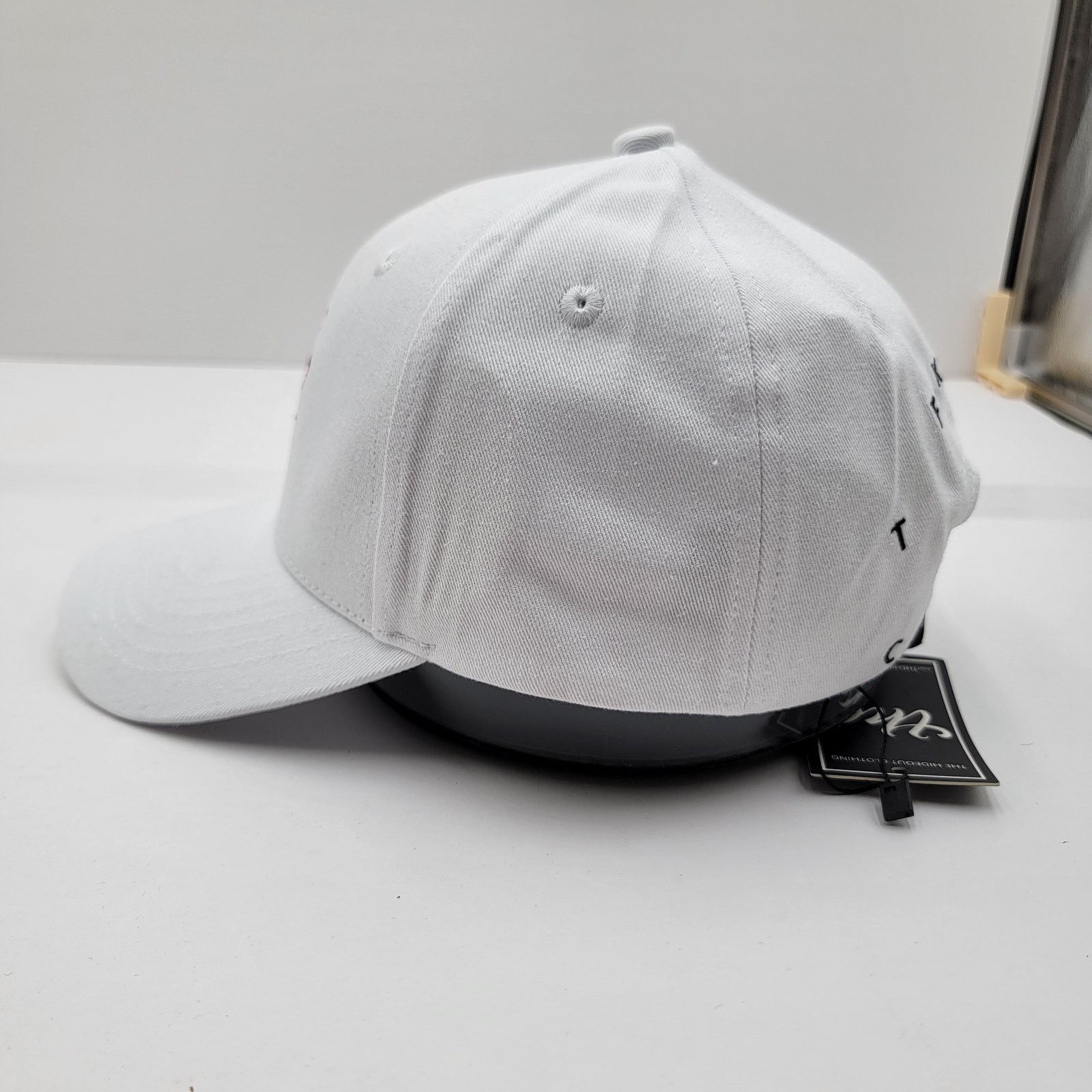 Jordan Brand The Hideout Clothing Blank Letters Dad Cap White/Pink 1/100 Size ONE SIZE - 2 Thumbnail