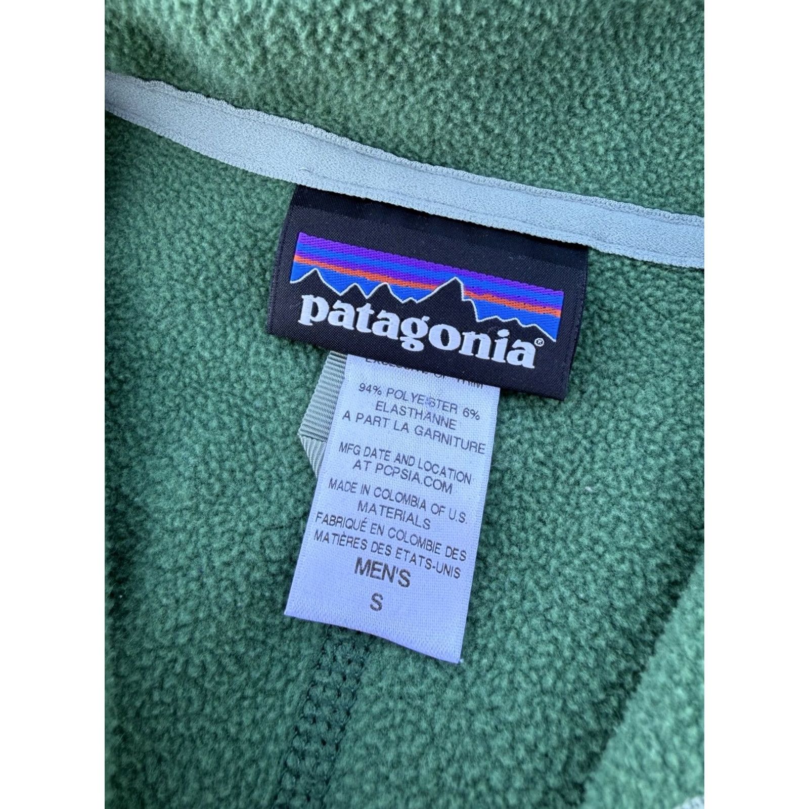 Patagonia Patagonia Piton Hybrid Hoody Full Zip Jacket Green Mens Small Size US S / EU 44-46 / 1 - 4 Thumbnail
