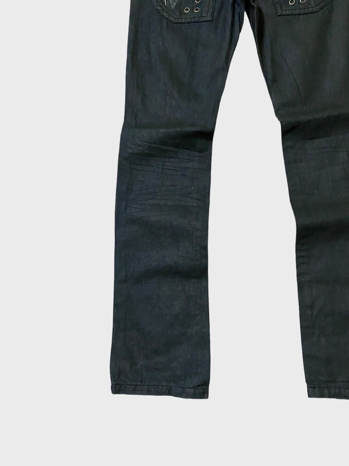 Hysteric Glamour × Le Grande Bleu (L.G.B.) LOWBOX 🌟 Waxed Rick Owen's style Denim Size US 28 / EU 44 - 13 Thumbnail