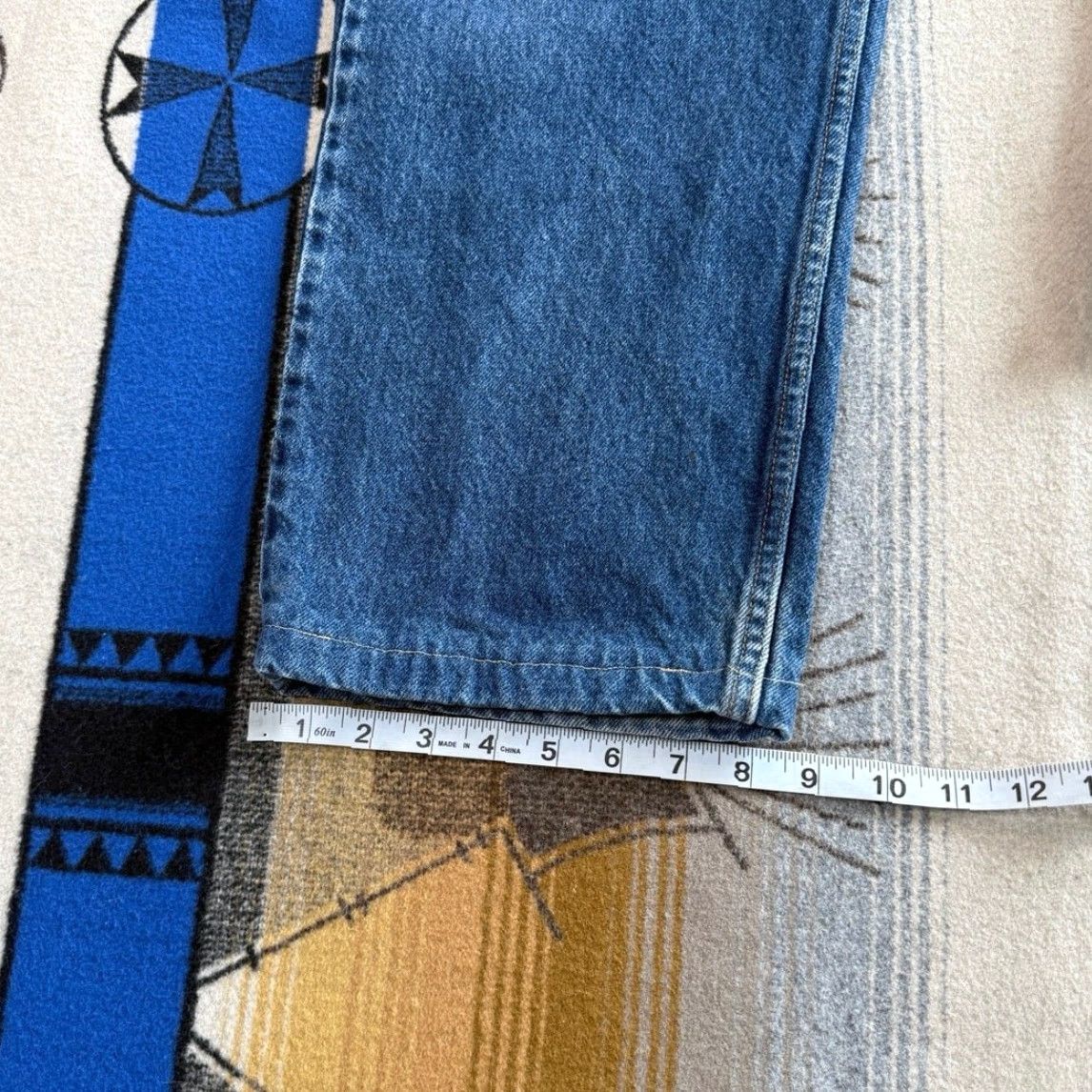 Levi's Vintage 90s Levi’s 505 Regular Fit Straight Leg Denim Blue Jeans Size 36x27 Size US 36 / EU 52 - 7 Thumbnail