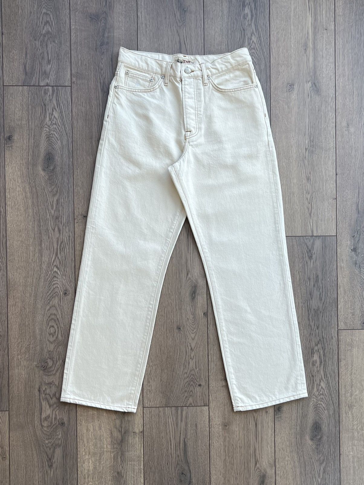 Stussy Stussy Classic Denim Jean Natural 30 Size US 30 / EU 46 - 1 Thumbnail