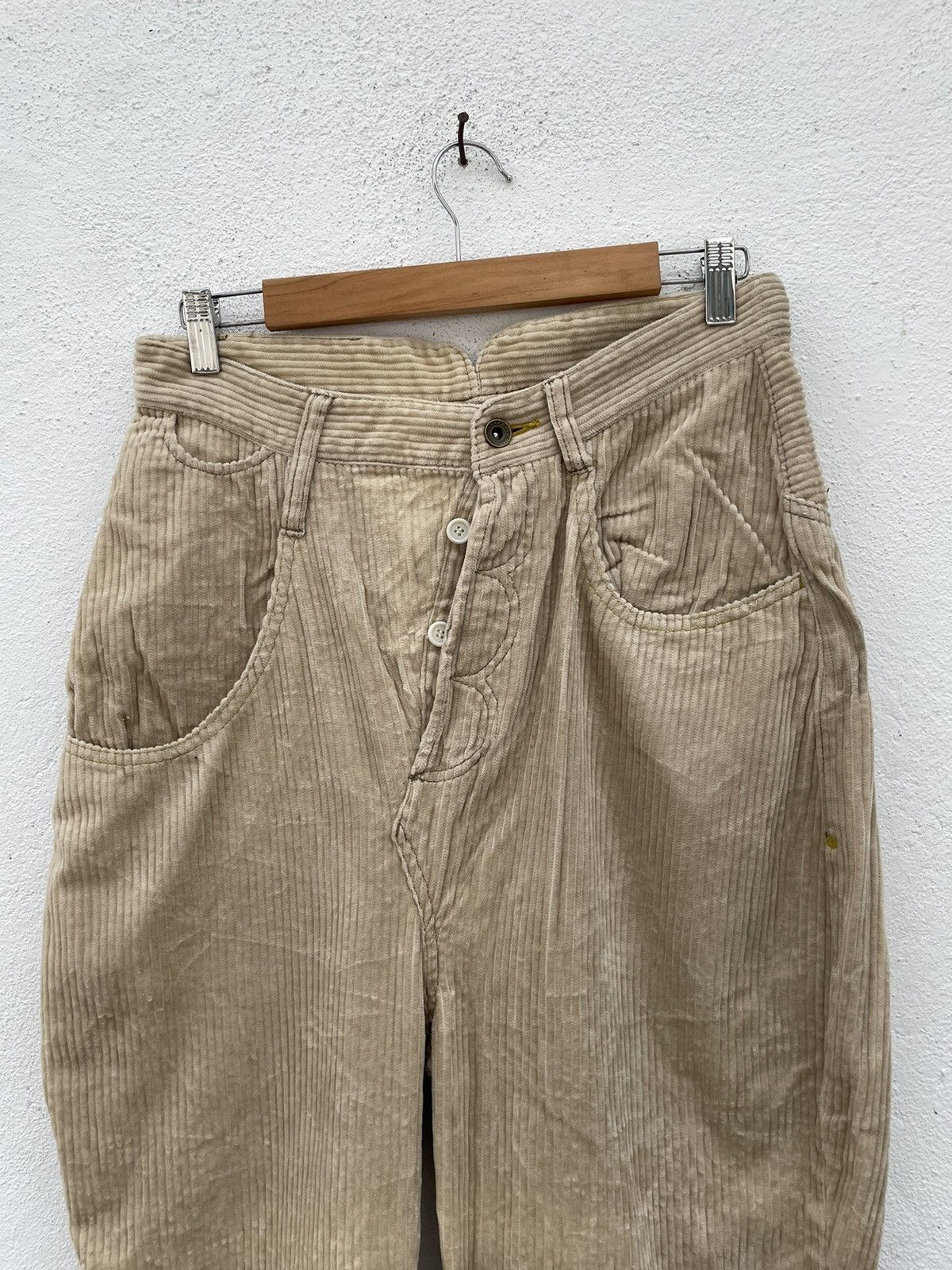 Frapbois Vintage Frapbois Drop Crotch Corduroy Pants Size US 30 / EU 46 - 4 Thumbnail