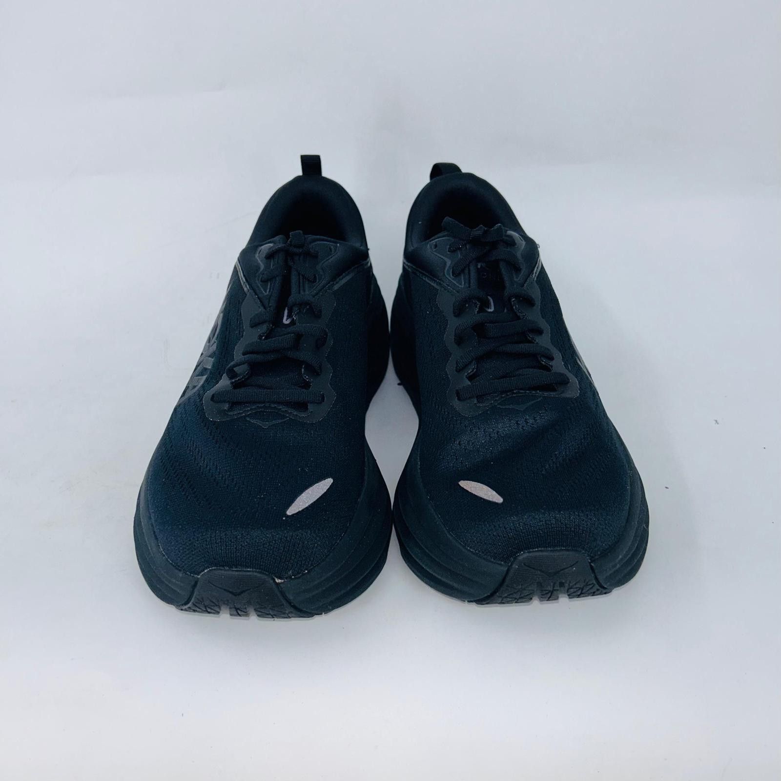 Hoka HOKA MENS BONDI 8 BLACK MESH LIGHT RUNNING SHOES SIZE 10D Size US 10 / EU 43 - 2 Thumbnail