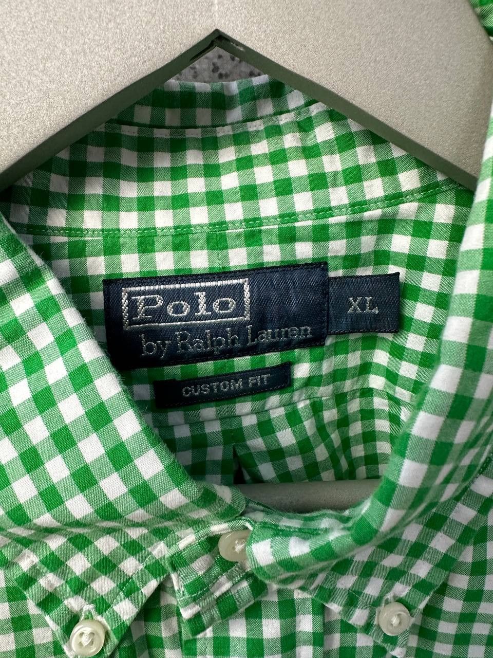 Polo Ralph Lauren Polo Ralph Lauren Vintage Plaid Shirt Button Up Retro Green Size US XL / EU 56 / 4 - 10 Thumbnail