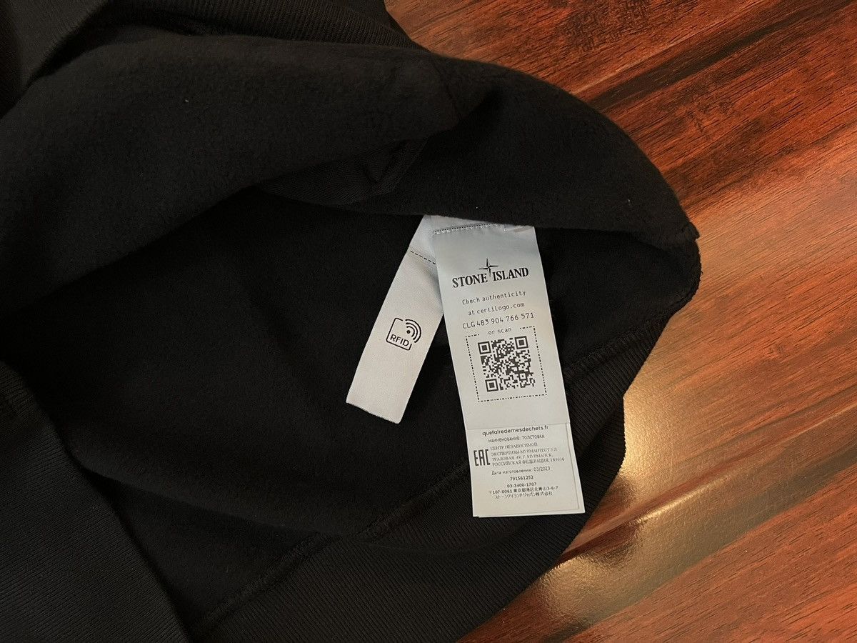 Stone Island Stretch Cotton Fleece Hooded Sweatshirt Size US M / EU 48-50 / 2 - 5 Thumbnail