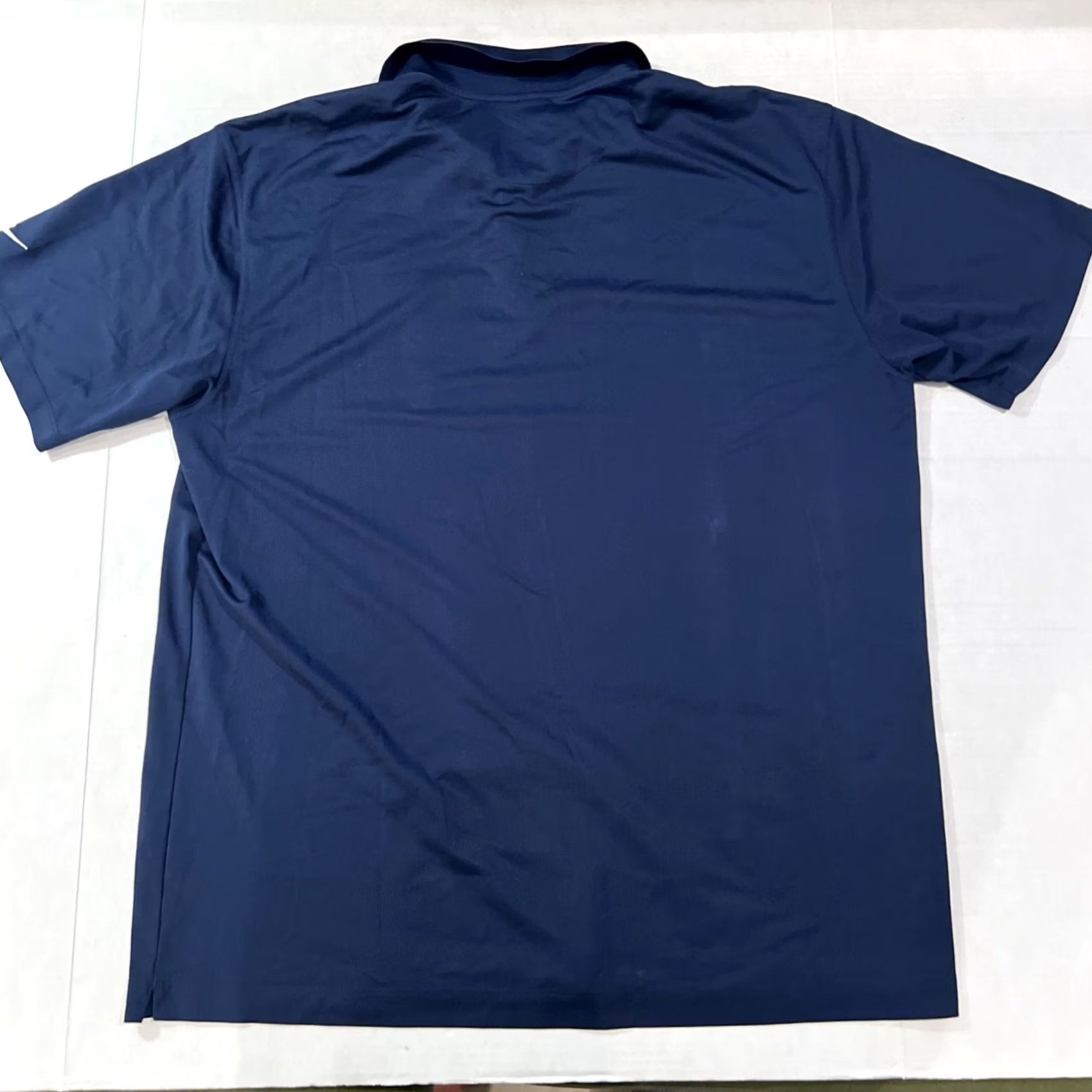 Nike Gulfstream Jets Nike Dri-Fit Polo Shirt Mens XL Dark Blue Official Vintage Nike Golf Polo Shirt Blue Size US XL / EU 56 / 4 - 7 Thumbnail