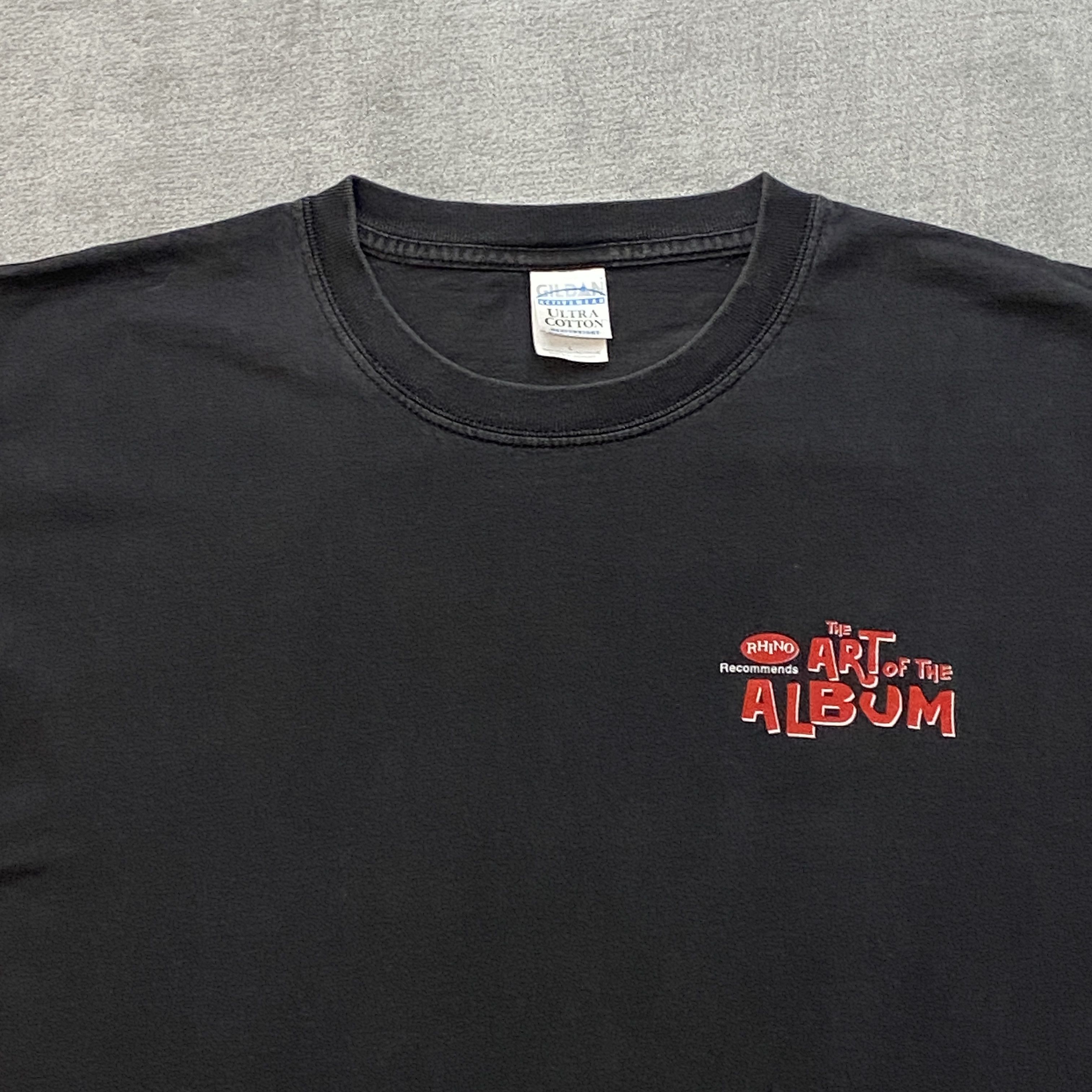 Gildan × Vintage 90s RHINO ART OF THE ALBUM T Shirt Men Large Logo Spell Out Size US L / EU 52-54 / 3 - 7 Thumbnail