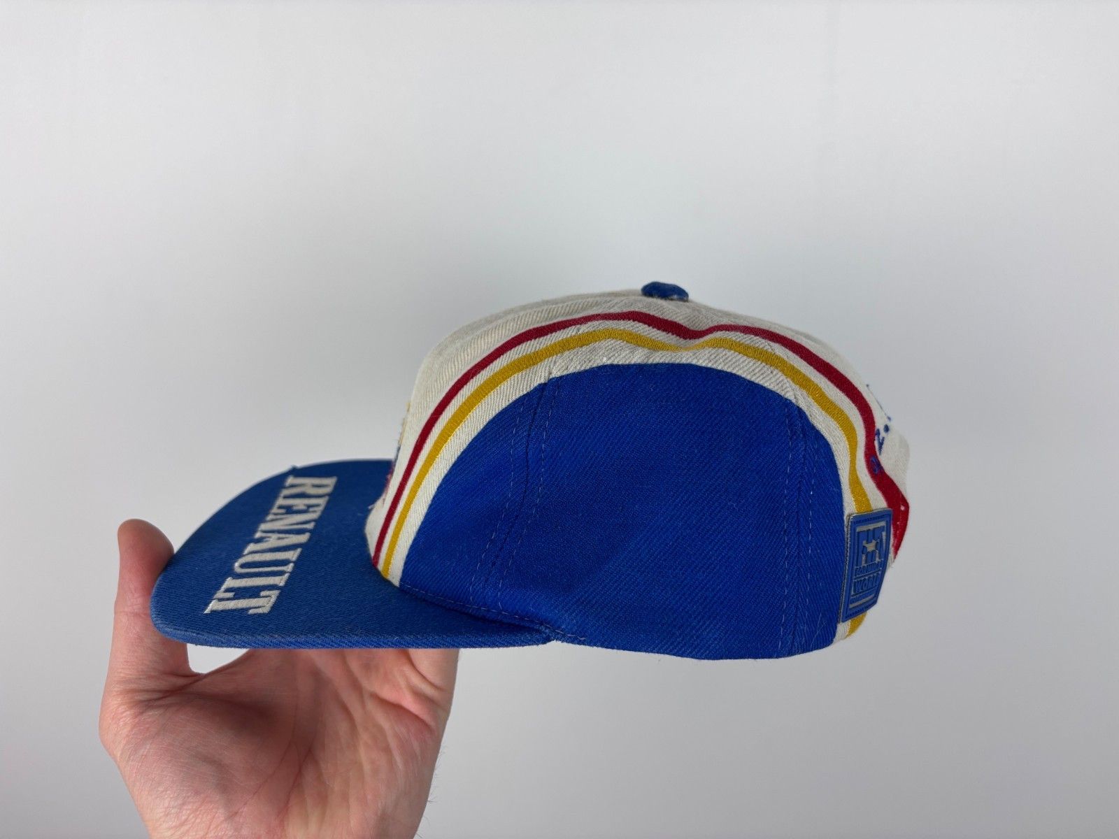 Formula 1 Vintage 1987 Renault Formula 1 Team Blue Thunder Cap Rare Size ONE SIZE - 3 Thumbnail