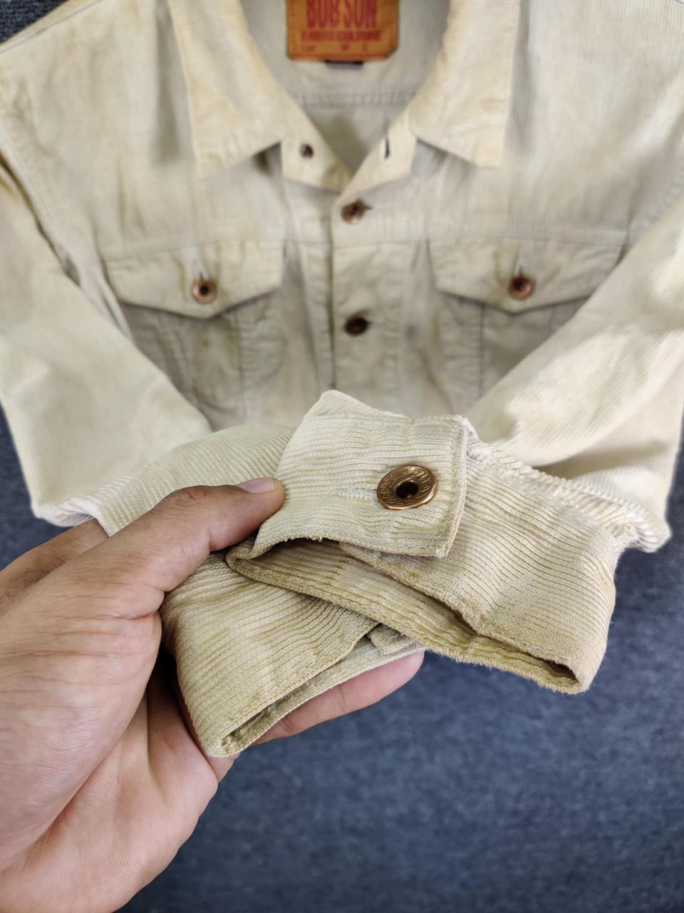 Vintage Vintage Bobson Corduroy Trucker Jacket Size US M / EU 48-50 / 2 - 14 Thumbnail
