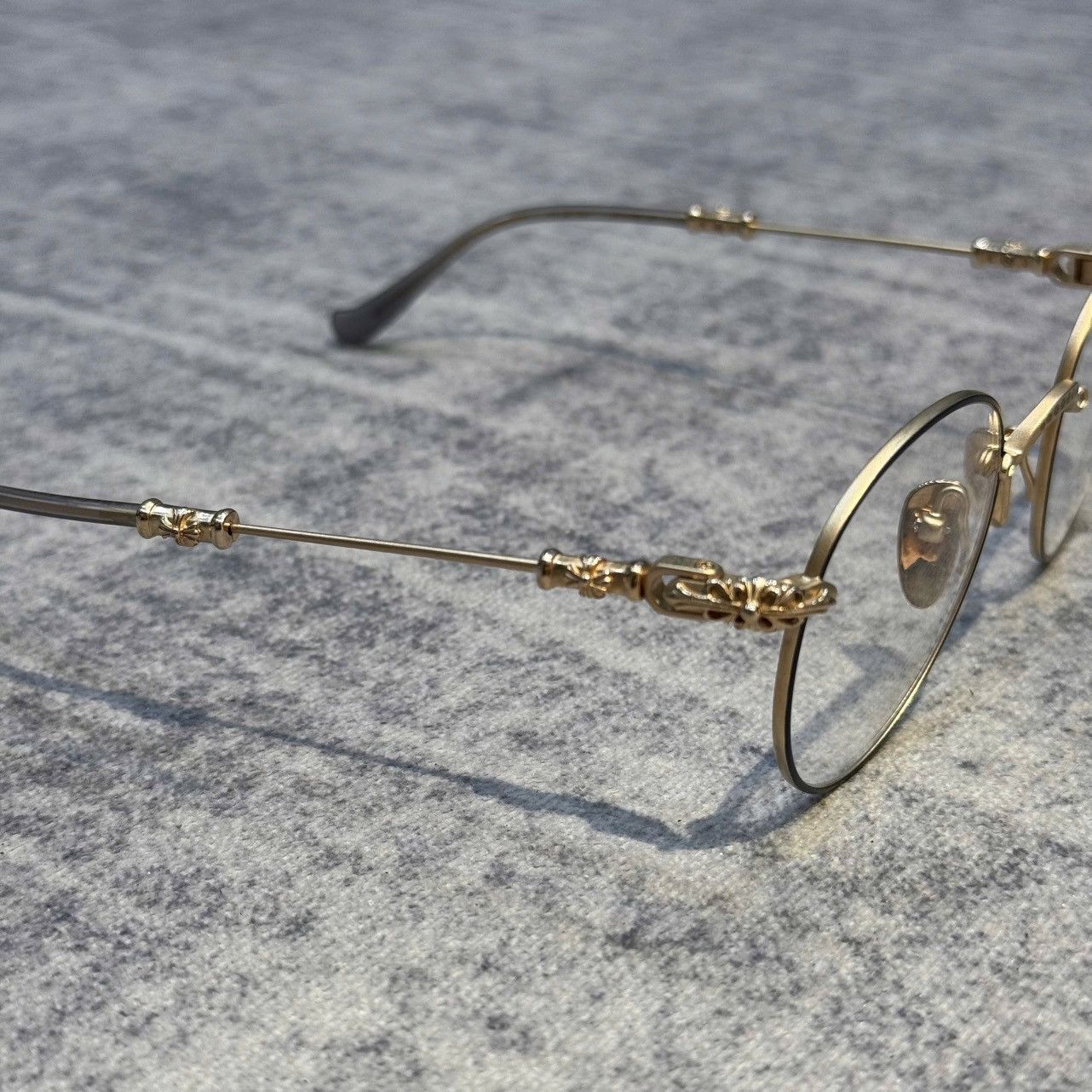 Chrome Hearts CHROME HEARTS BUBBA-A Orb/Matte Gold Plated-Matte Graphite Size ONE SIZE - 2 Thumbnail