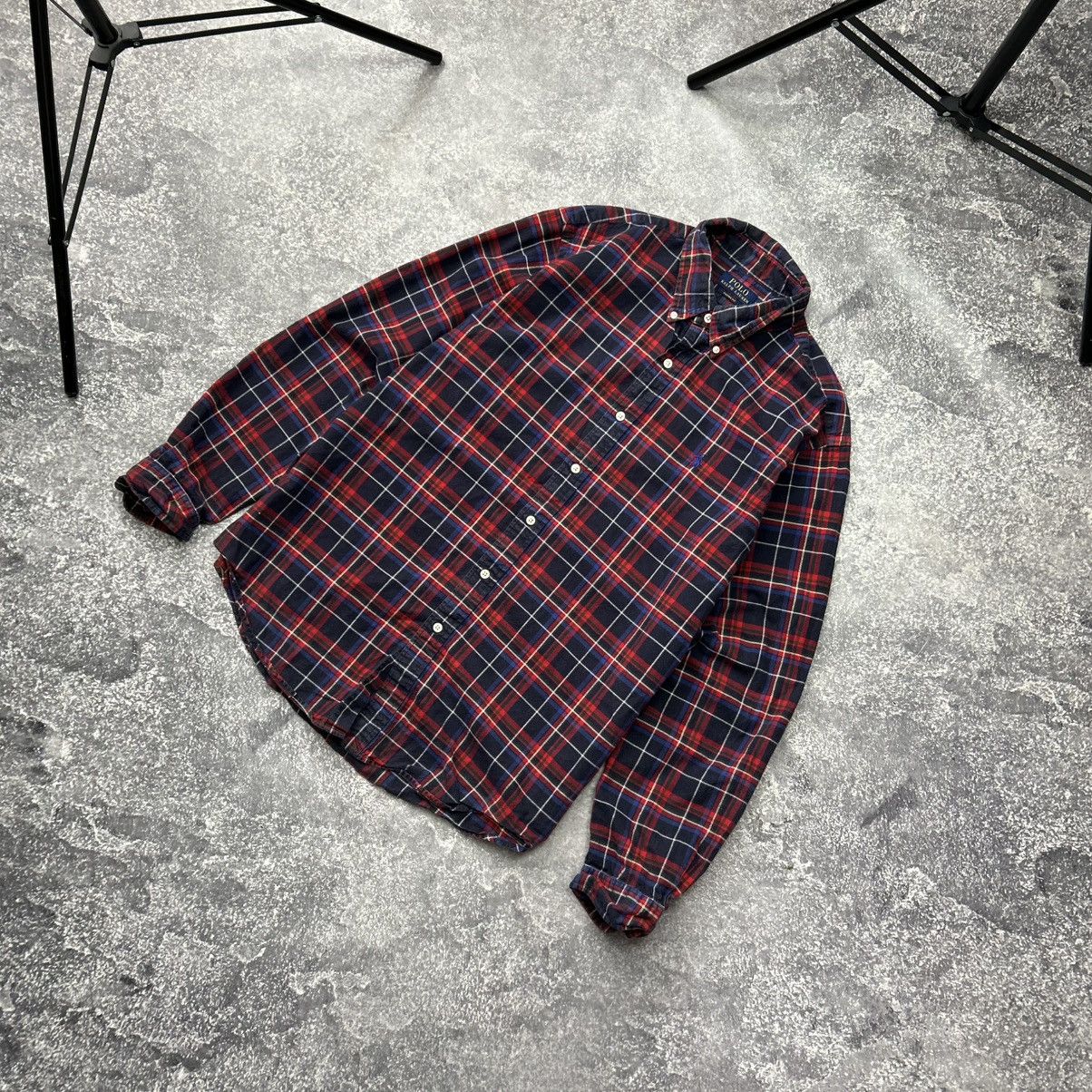 Polo Ralph Lauren Mens Polo Ralph Lauren Multicolored checked y2k button shirt Size US XL / EU 56 / 4 - 1 Thumbnail
