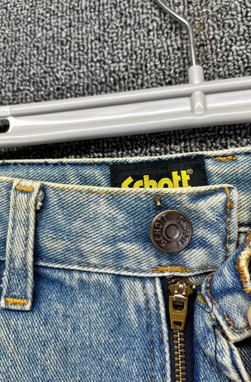 Schott Vintage Schott Perfecto Rare Jeans Denim Pants Size US 29 - 4 Thumbnail
