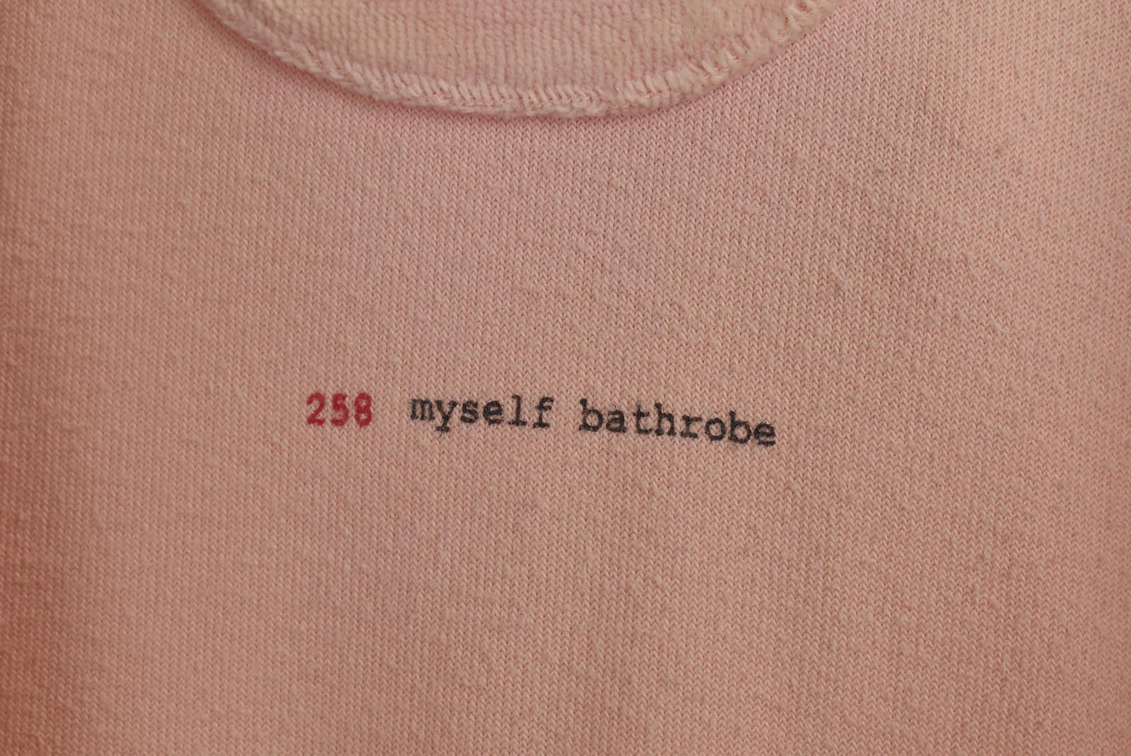 Designer Odd Molly Womens Bathrobe Pink Small No Belt Size ONE SIZE - 6 Thumbnail