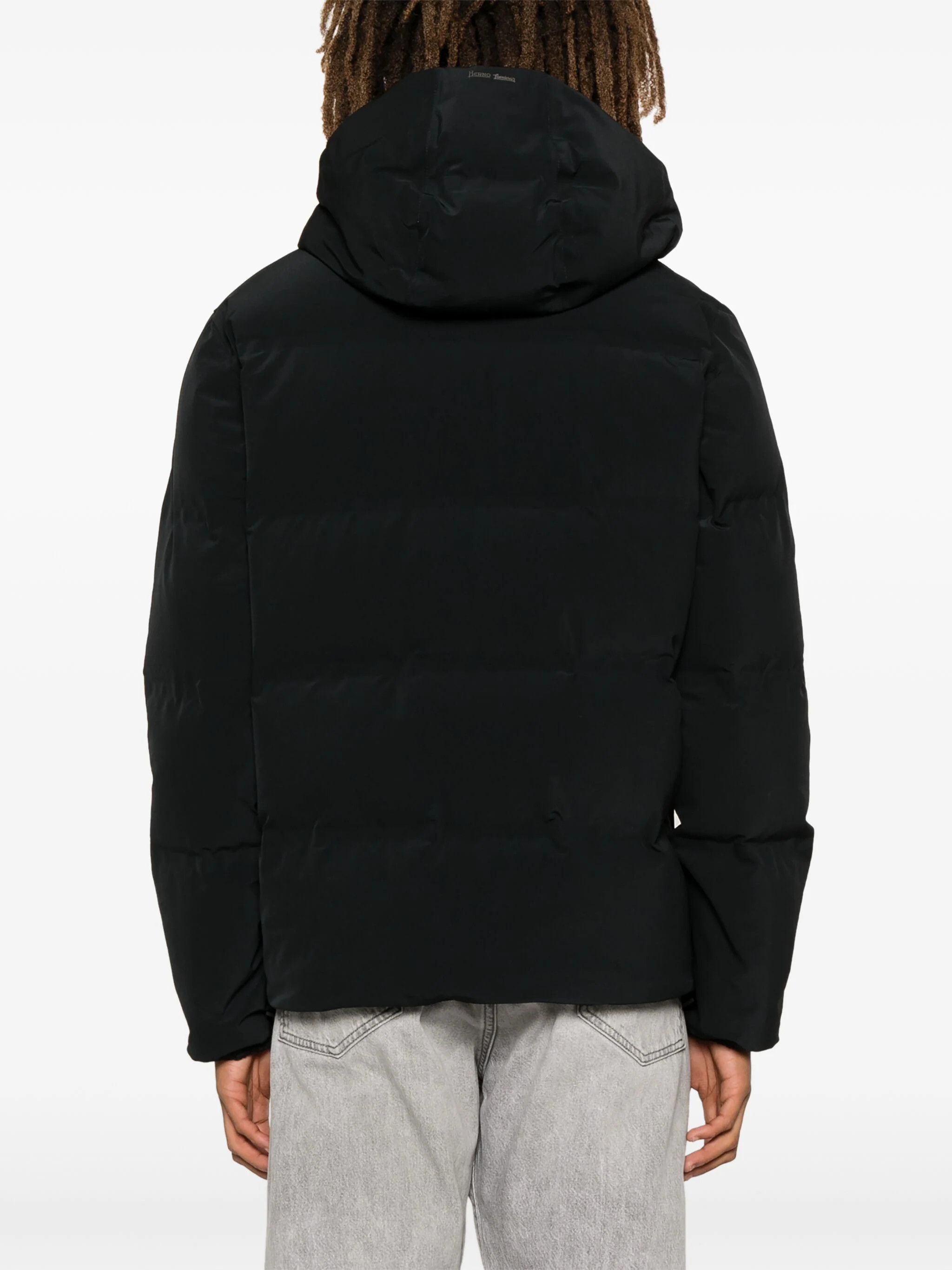 Herno o1s22i1n1024 Short Down Jacket in Black Size US M / EU 48-50 / 2 - 4 Thumbnail