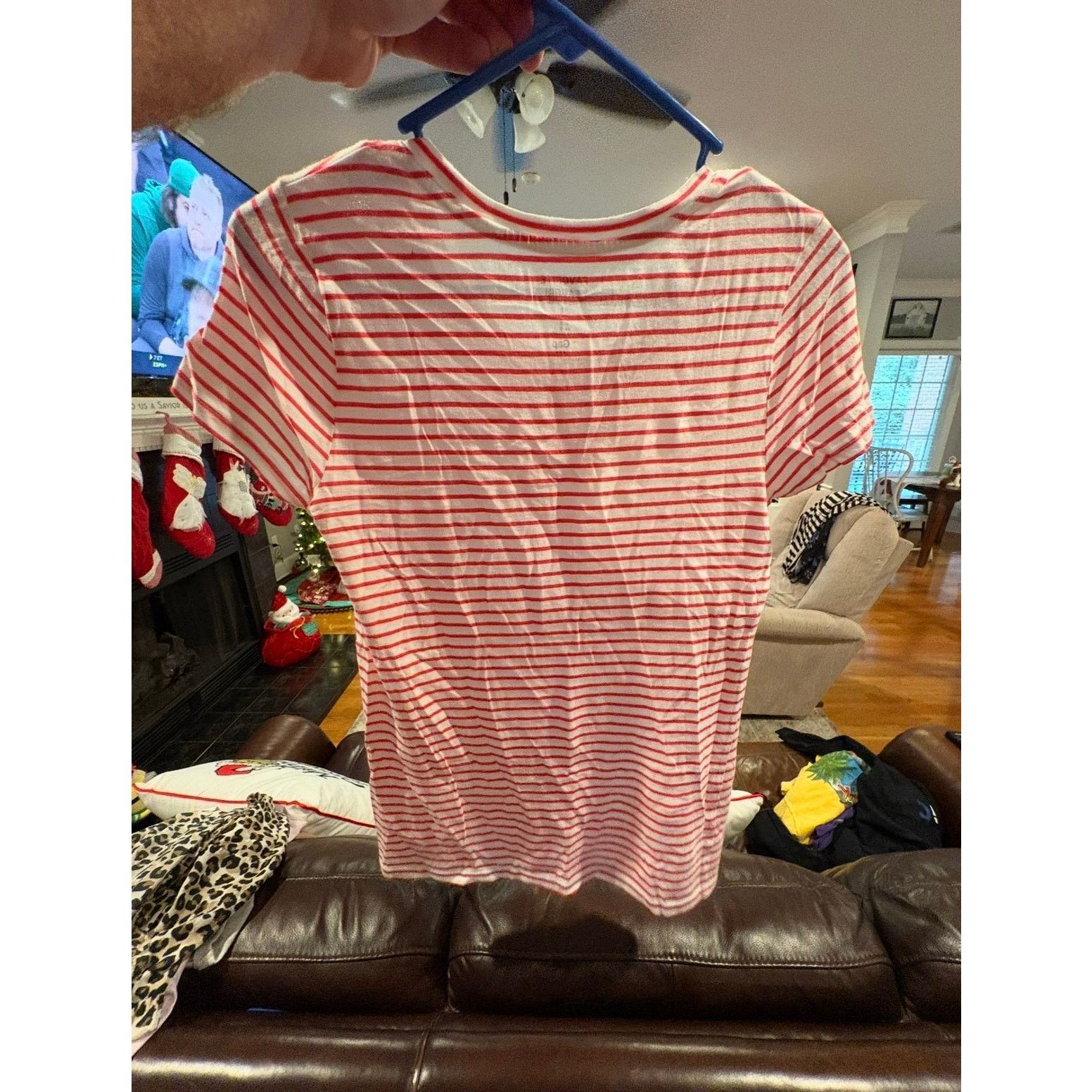 Gap GAP Favorite Tee Women’s Small S Striped Short Sleeve Size S / US 4 / IT 40 - 4 Thumbnail