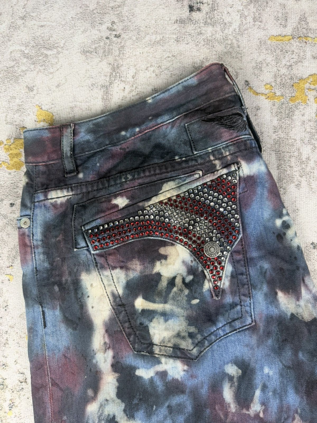 Robins Jeans Rare Robins Jean Acid Wash Jeans Size US 42 / EU 58 - 8 Thumbnail