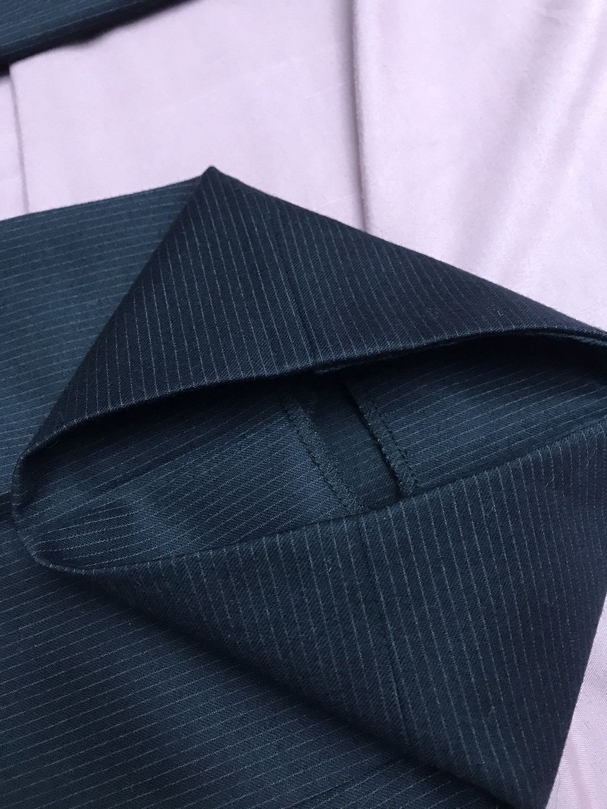 Canali CANALI HIGH WAISTED PLEATED TROUSER, DENCE WOOL FLANNEL Size 42R - 5 Thumbnail
