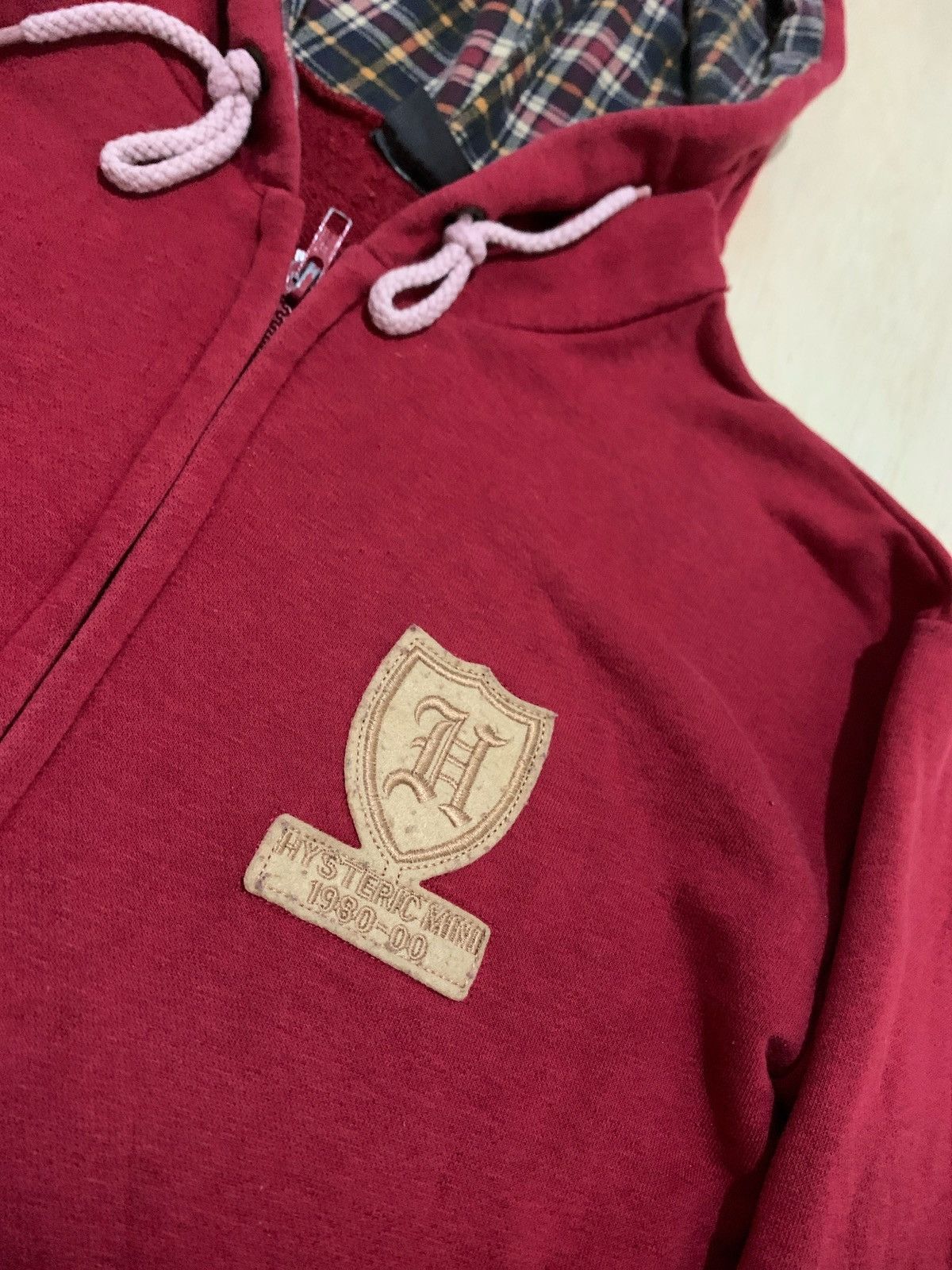 Hysteric Glamour × Japanese Brand Vintage Hysteric Mini Logo Zip Hoodie Size M / US 6-8 / IT 42-44 - 3 Thumbnail