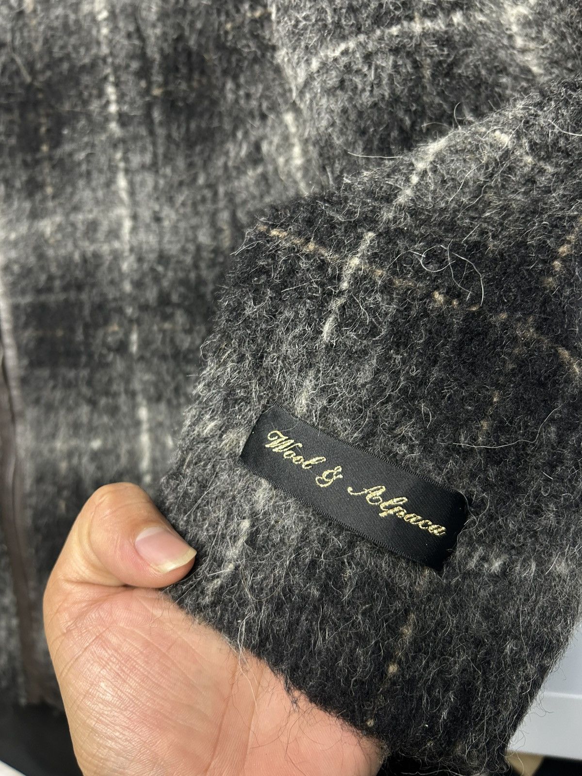 Japanese Brand Anthem Jacket Wool & alpaca ifsix lgb style Size US S / EU 44-46 / 1 - 4 Thumbnail