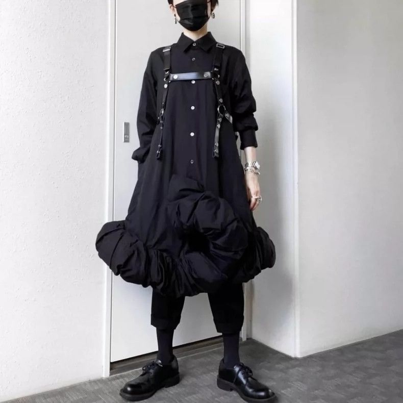 Comme des Garcons Comme Des Garcons Black 3D Cloud Shirt Long Size S / US 4 / IT 40 - 2 Thumbnail