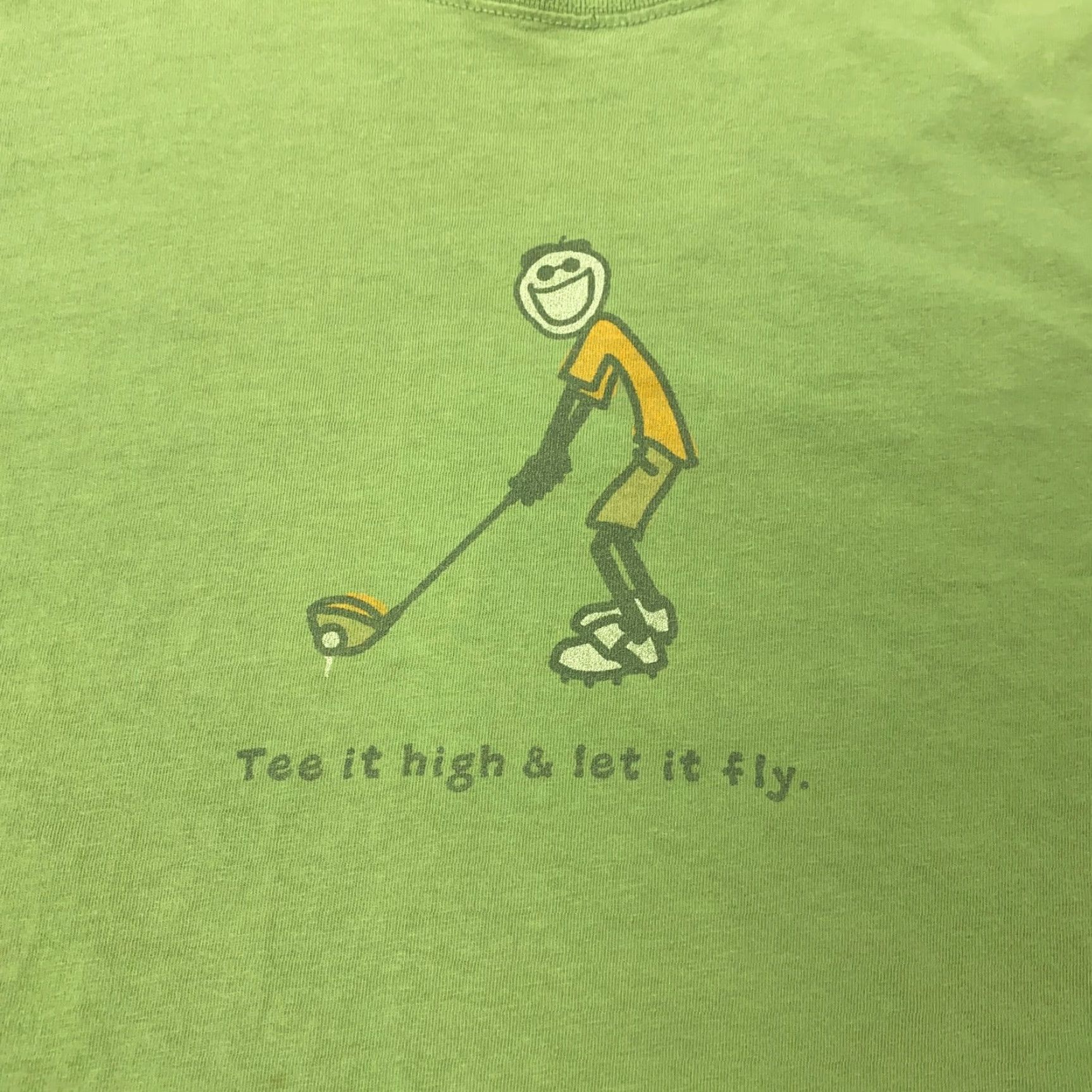 Life is Good Life is Good Tee Shirt Mens XL Green Sports Short Sleeve Crew Neck T-Shirt Womens? Size US XL / EU 56 / 4 - 2 Thumbnail