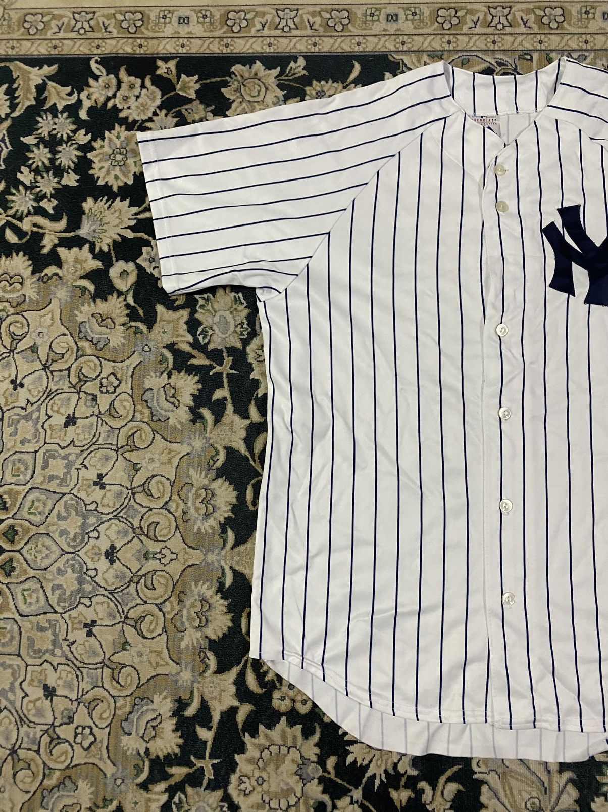 Majestic Vintage Majestic New York Yankees Pullover Jersey Size US L / EU 52-54 / 3 - 5 Thumbnail